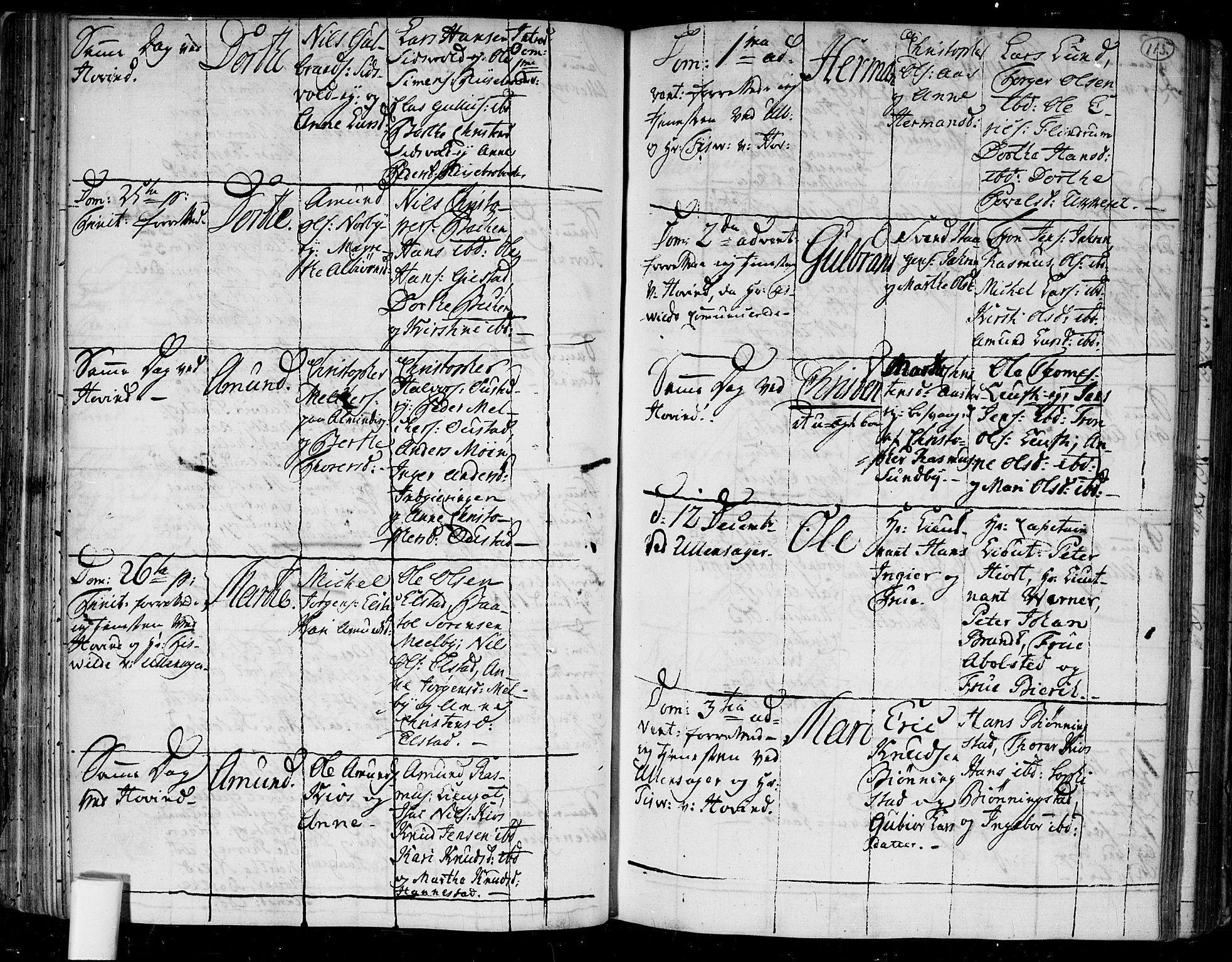 Ullensaker prestekontor Kirkebøker, SAO/A-10236a/F/Fa/L0006: Parish register (official) no. I 6, 1762-1785, p. 115