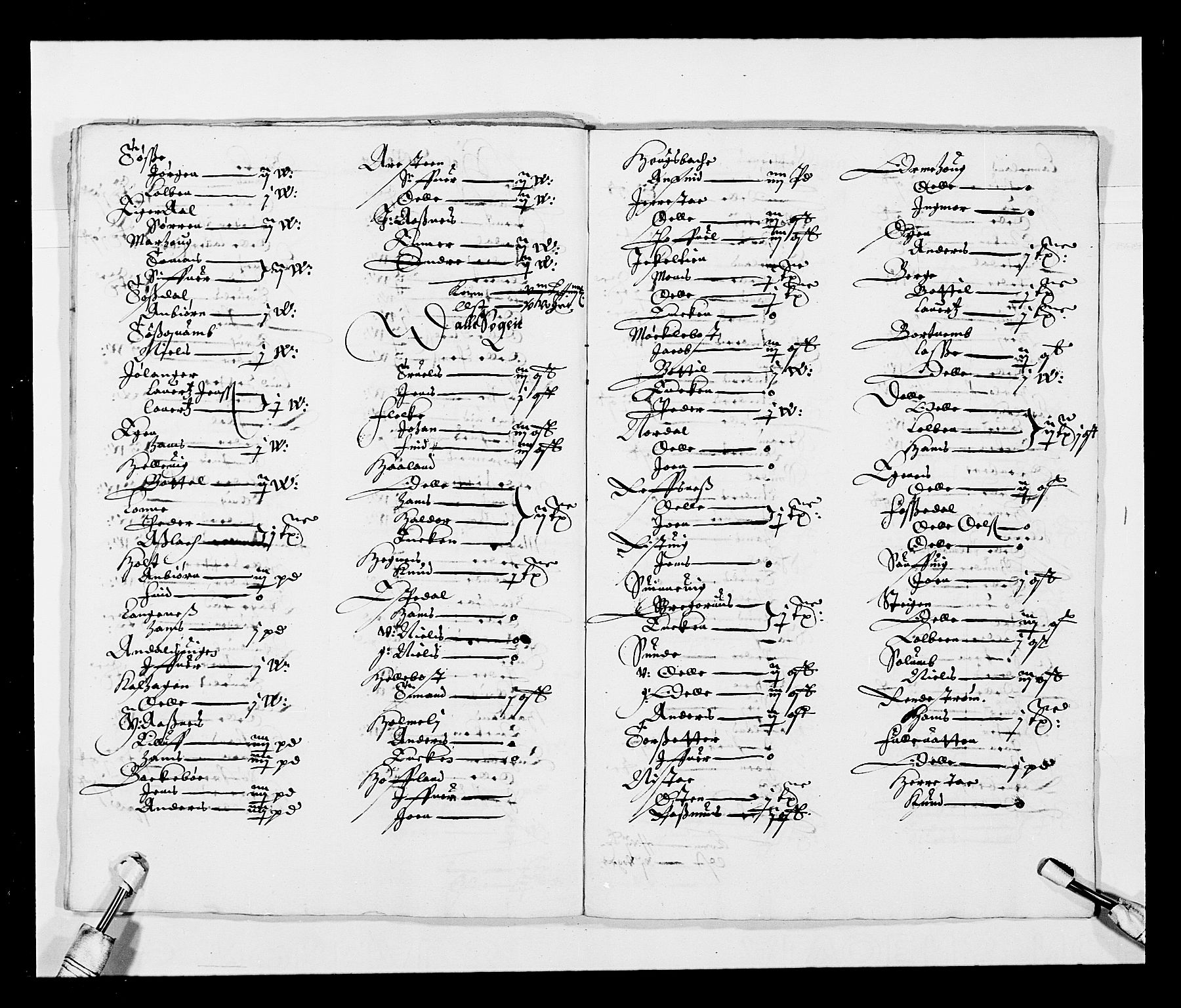 Stattholderembetet 1572-1771, AV/RA-EA-2870/Ek/L0026/0002: Jordebøker 1633-1658: / Tiendelister fra Bergenhus len, 1642-1647, p. 26