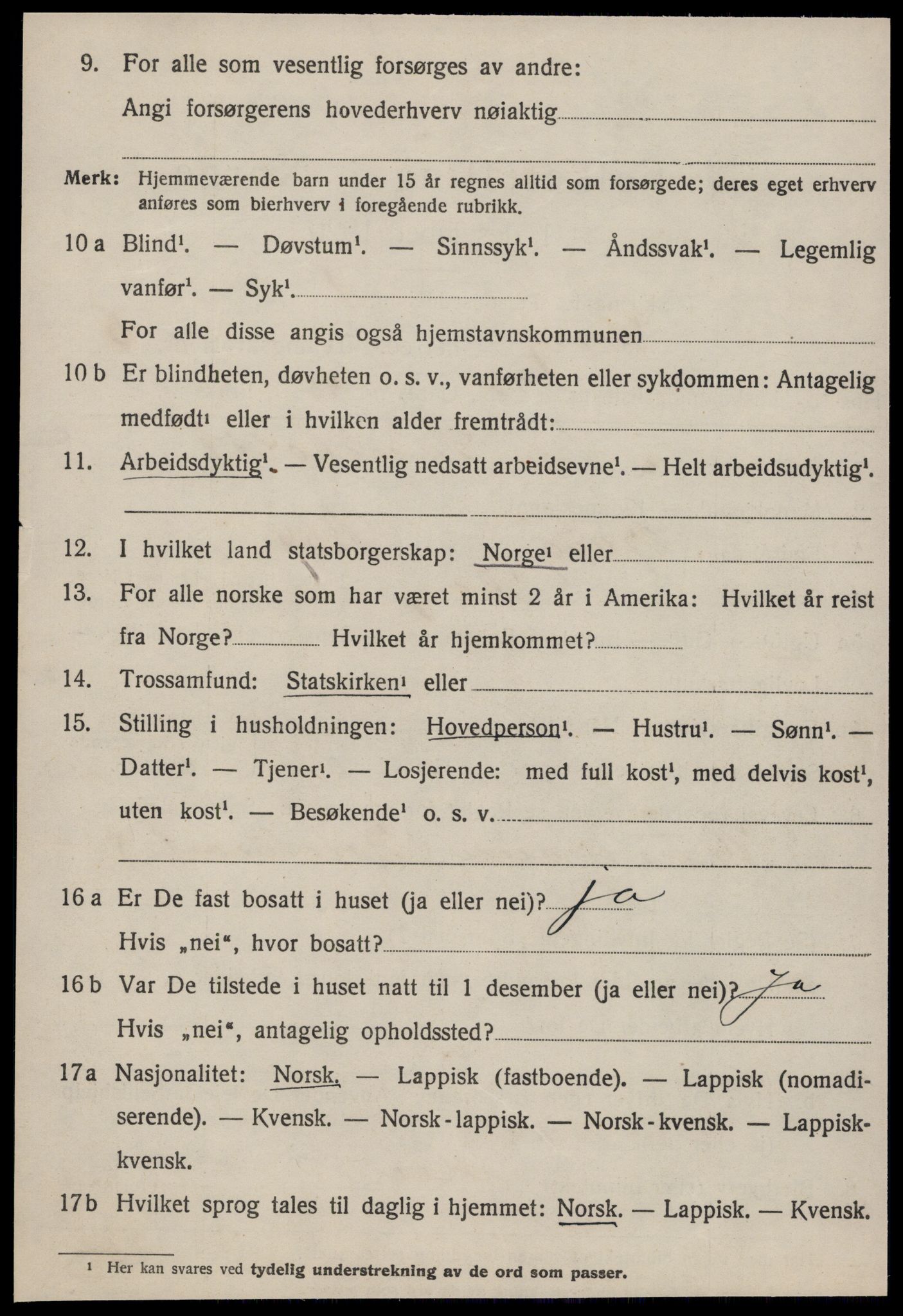 SAT, 1920 census for Horg, 1920, p. 4059