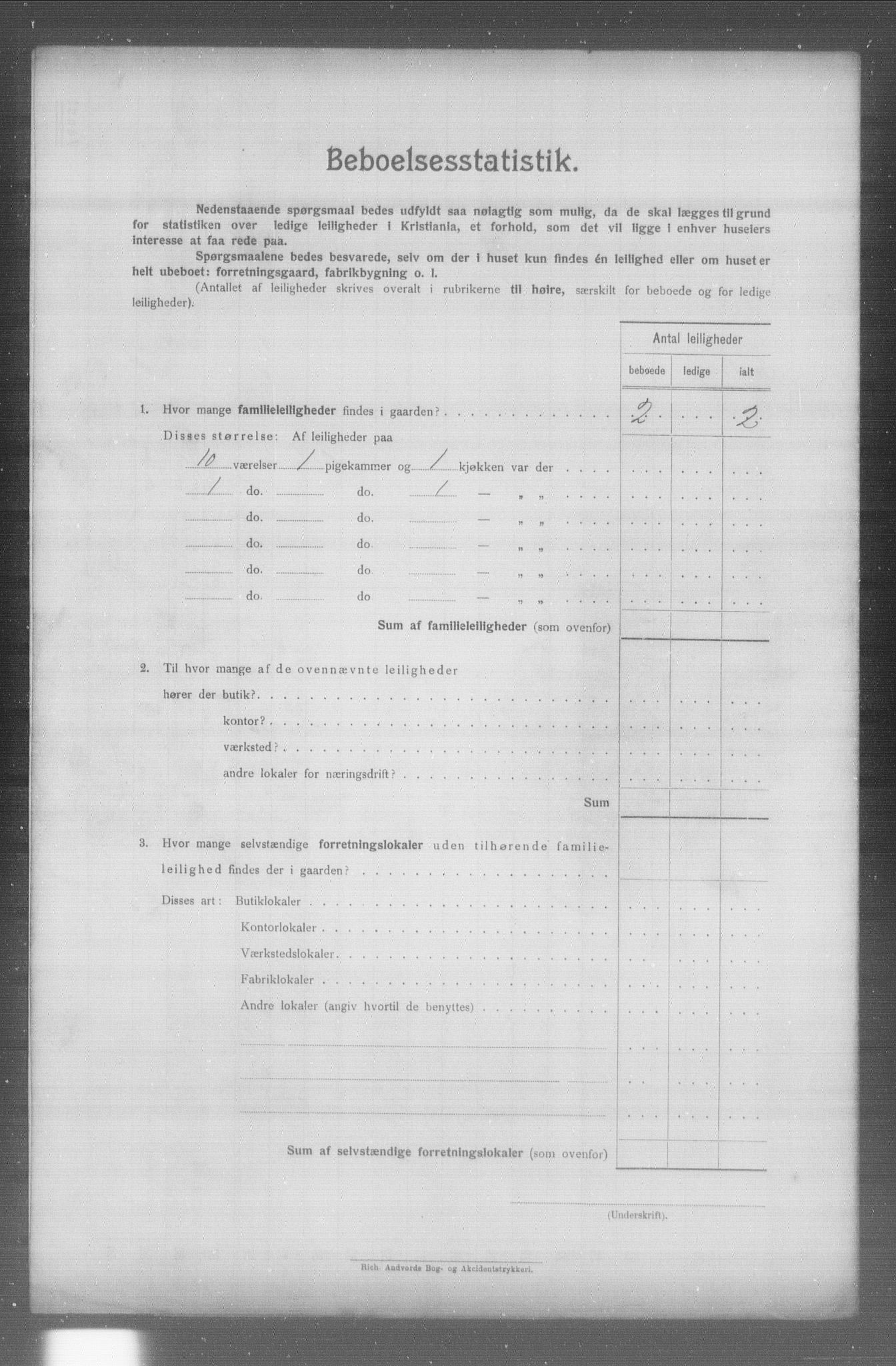 OBA, Municipal Census 1904 for Kristiania, 1904, p. 23977