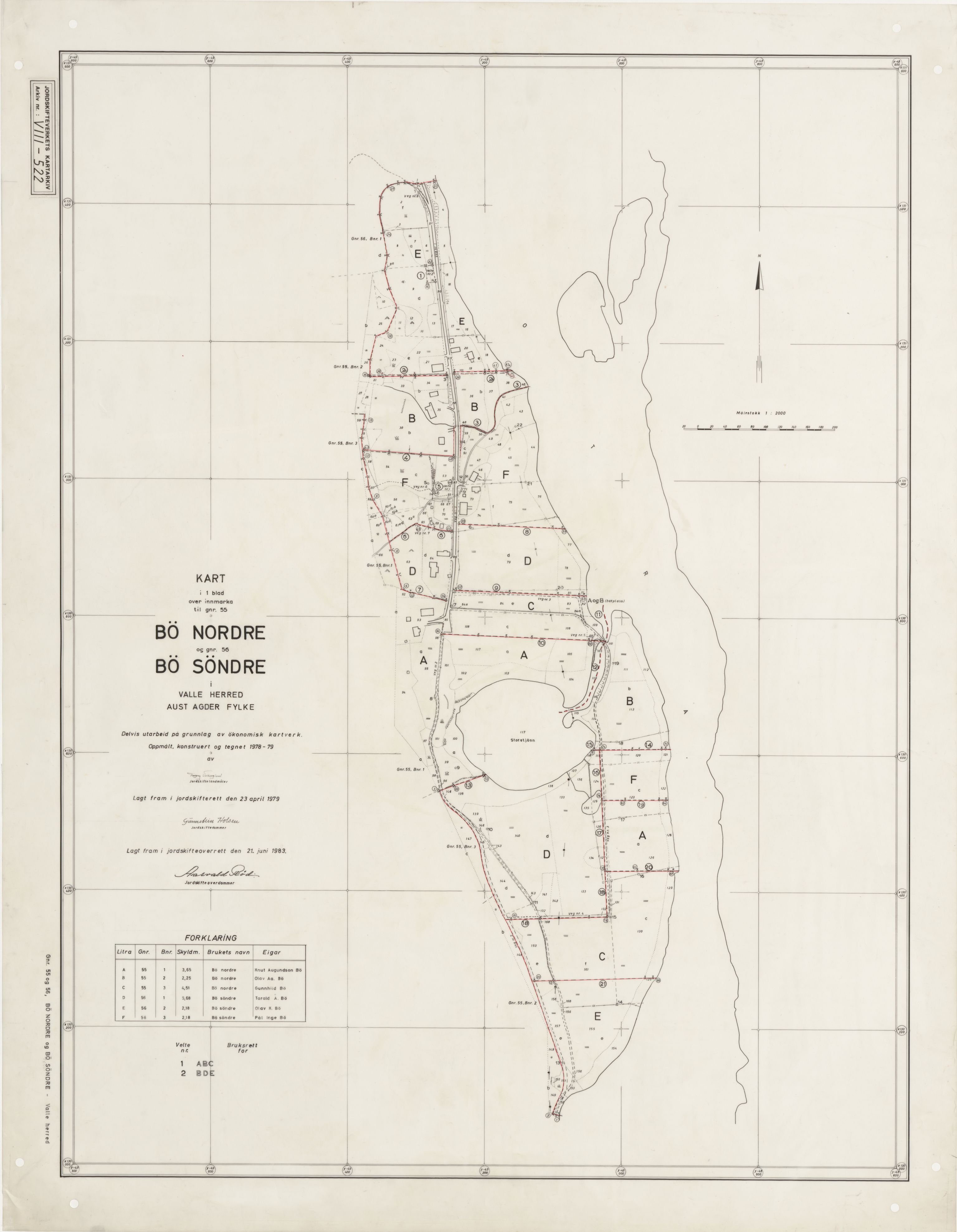 Jordskifteverkets kartarkiv, AV/RA-S-3929/T, 1859-1988, p. 834