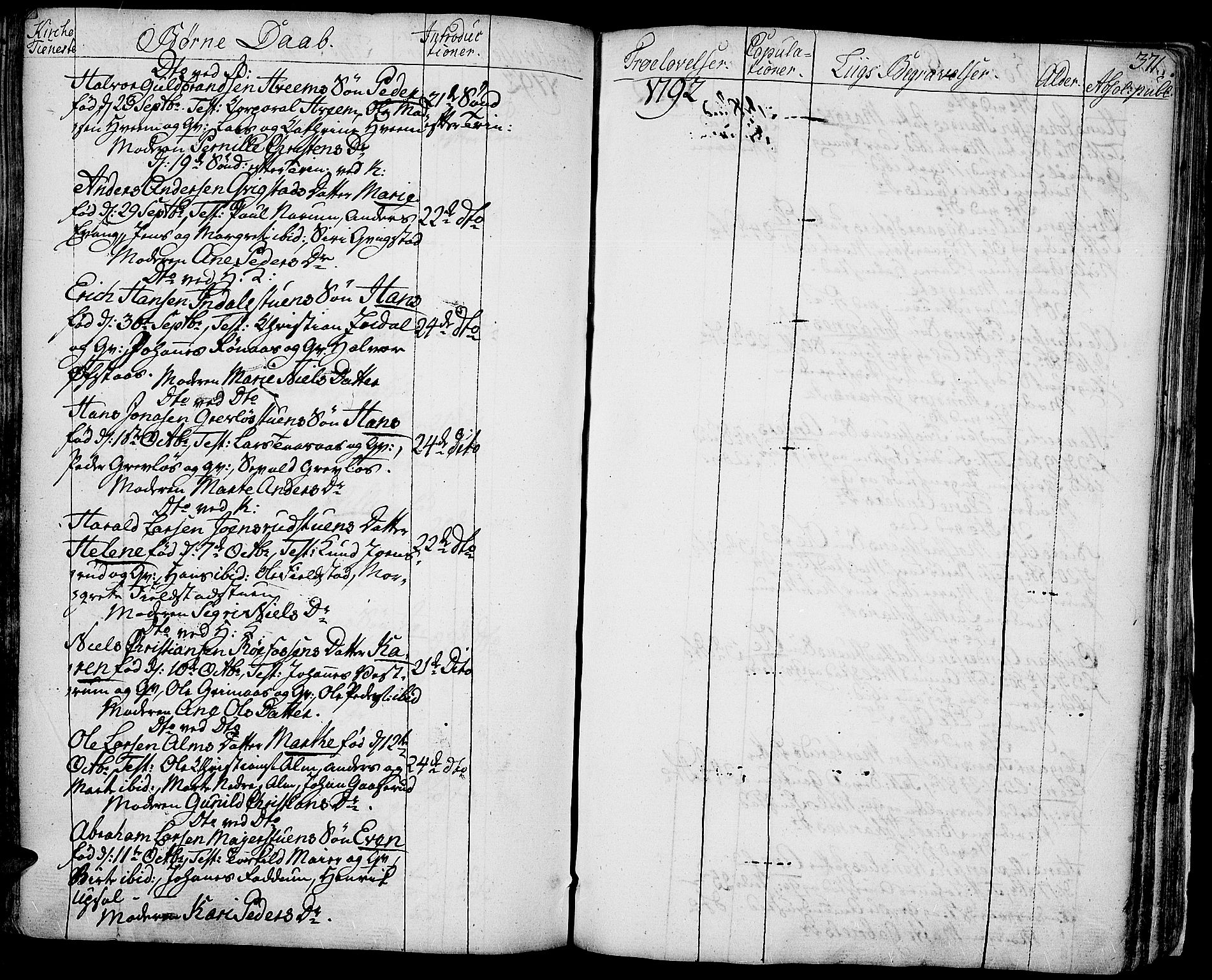 Toten prestekontor, AV/SAH-PREST-102/H/Ha/Haa/L0006: Parish register (official) no. 6, 1773-1793, p. 371