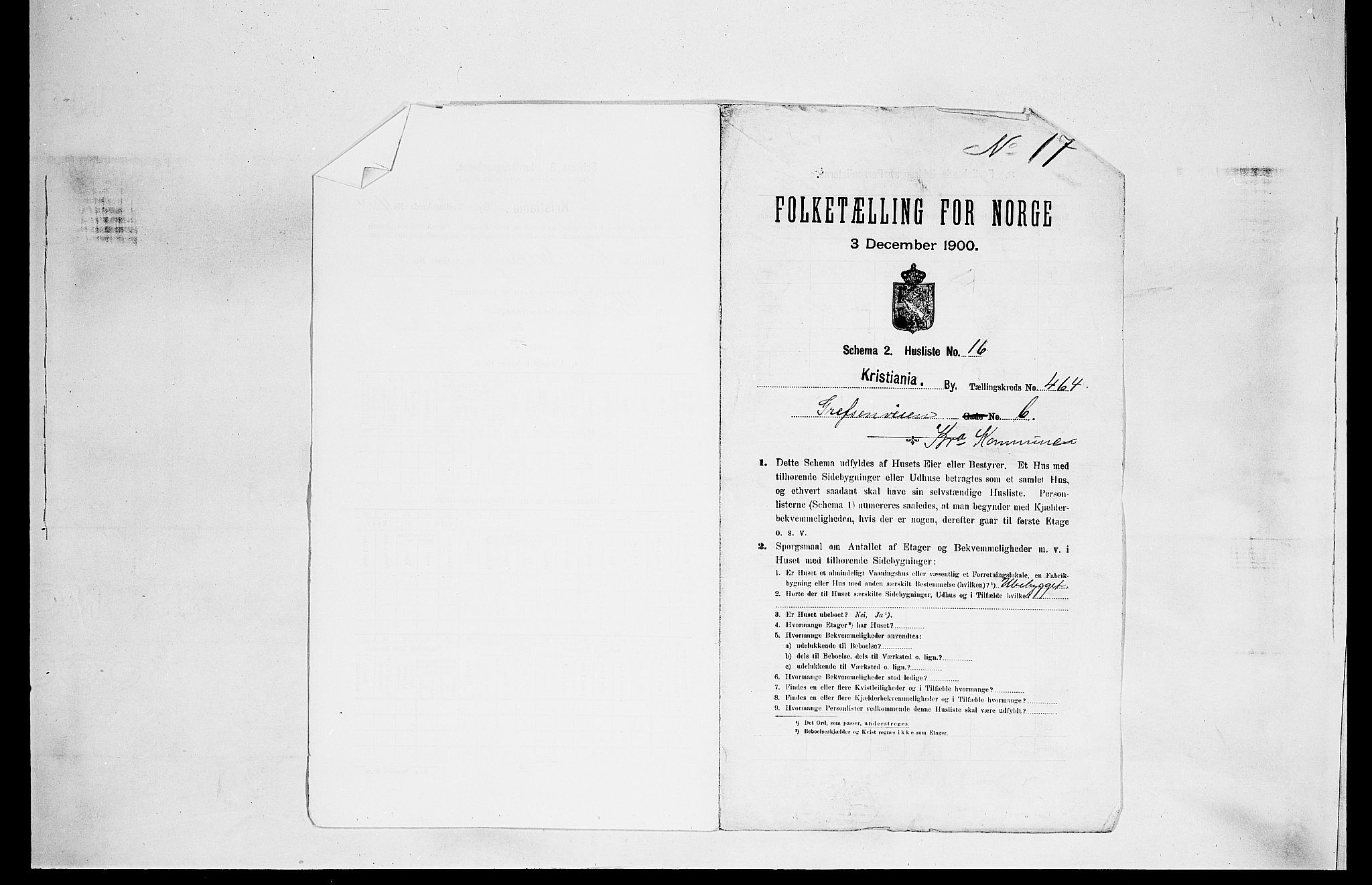 SAO, 1900 census for Kristiania, 1900, p. 27795