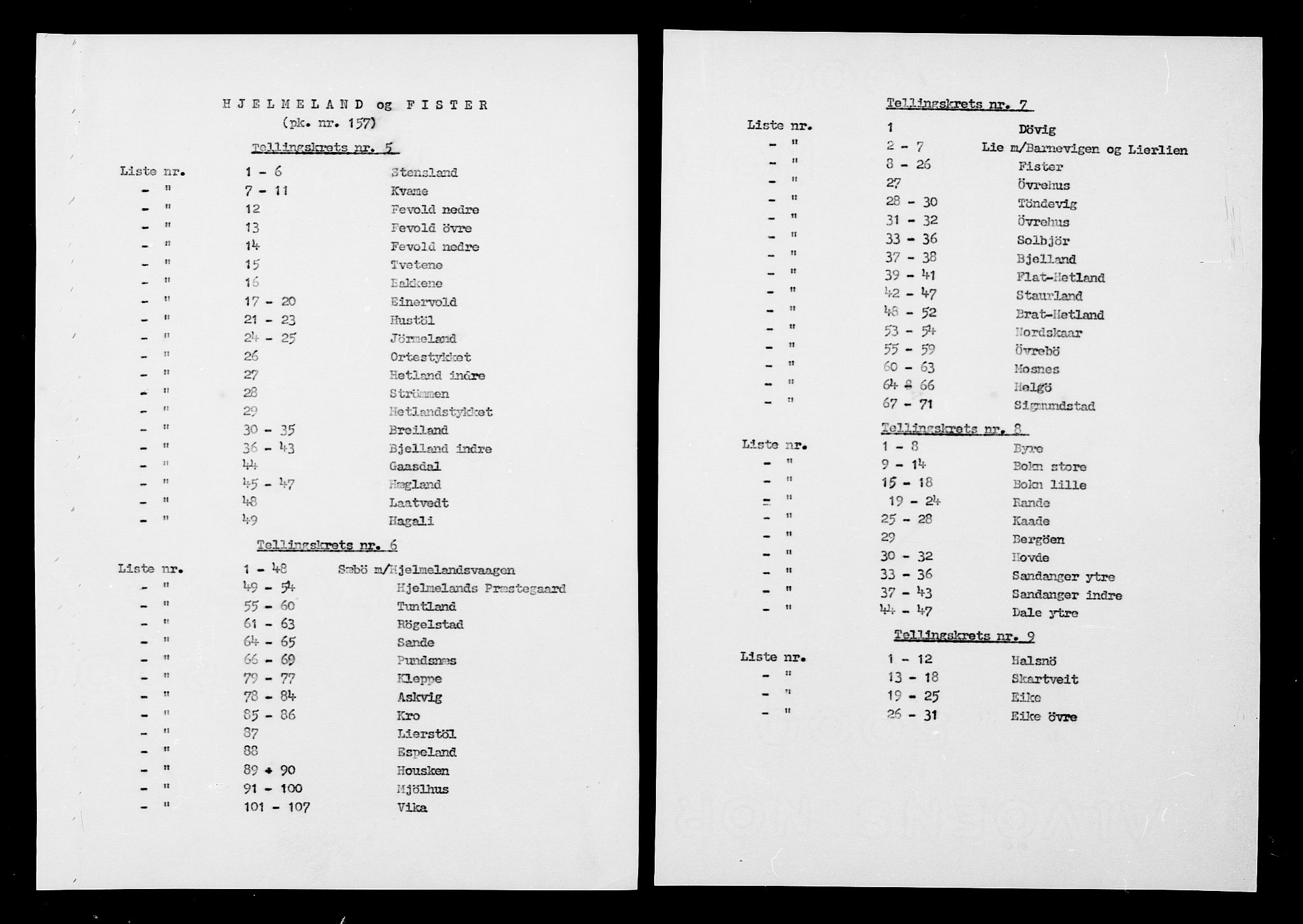 SAST, 1875 census for 1133P Hjelmeland, 1875, p. 576