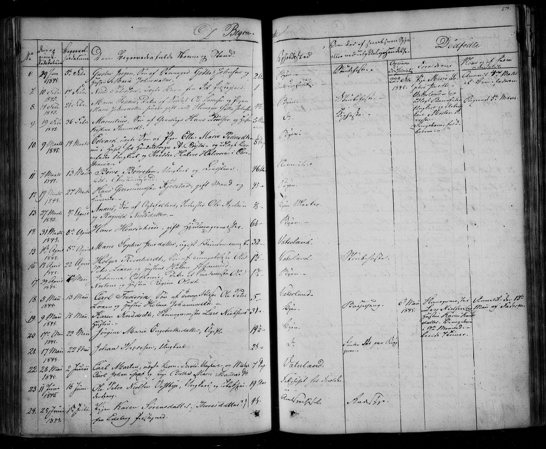 Fredrikstad prestekontor Kirkebøker, AV/SAO-A-11082/F/Fa/L0005: Parish register (official) no. 5, 1835-1856, p. 278