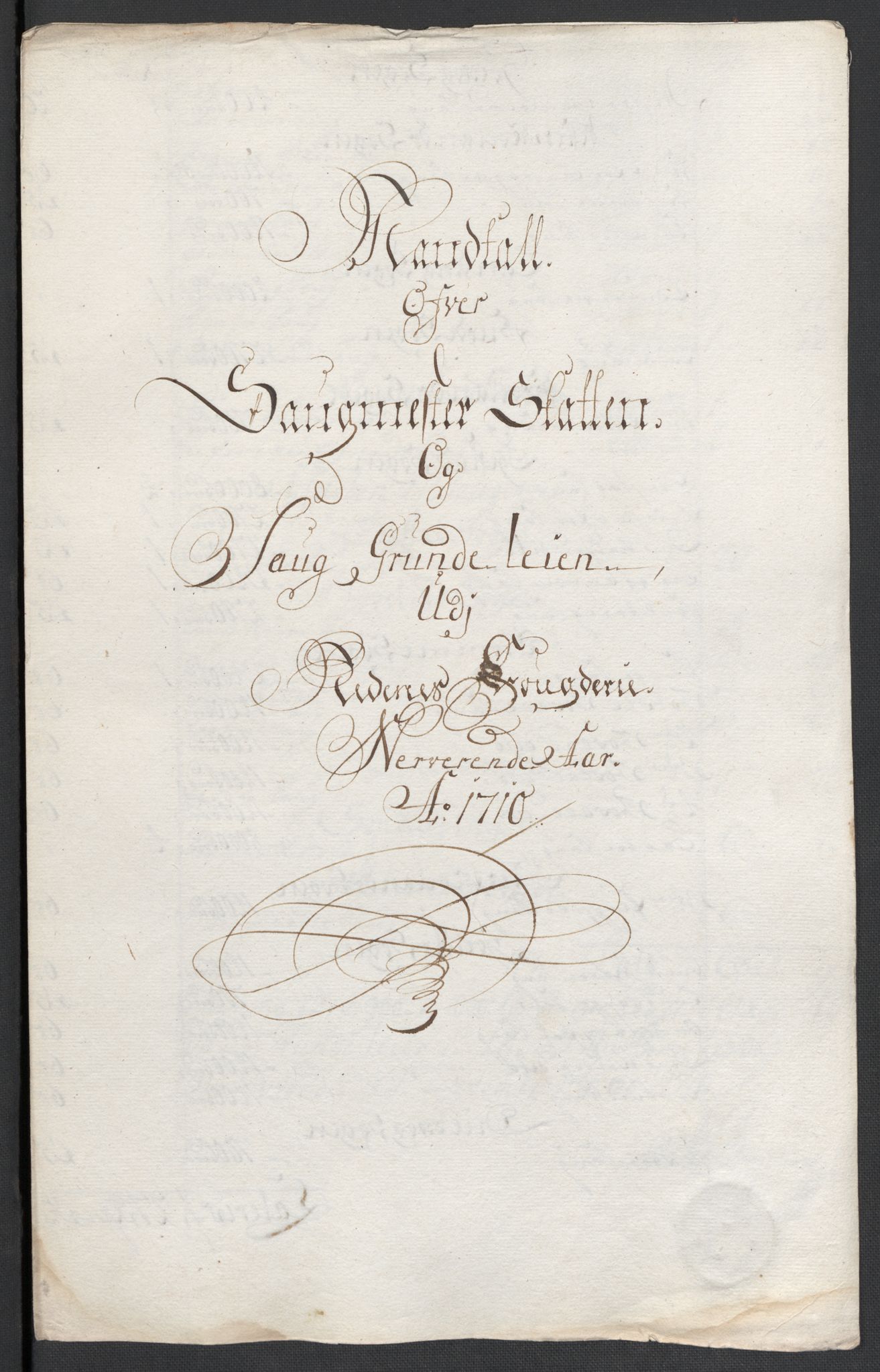 Rentekammeret inntil 1814, Reviderte regnskaper, Fogderegnskap, AV/RA-EA-4092/R39/L2319: Fogderegnskap Nedenes, 1710-1711, p. 52