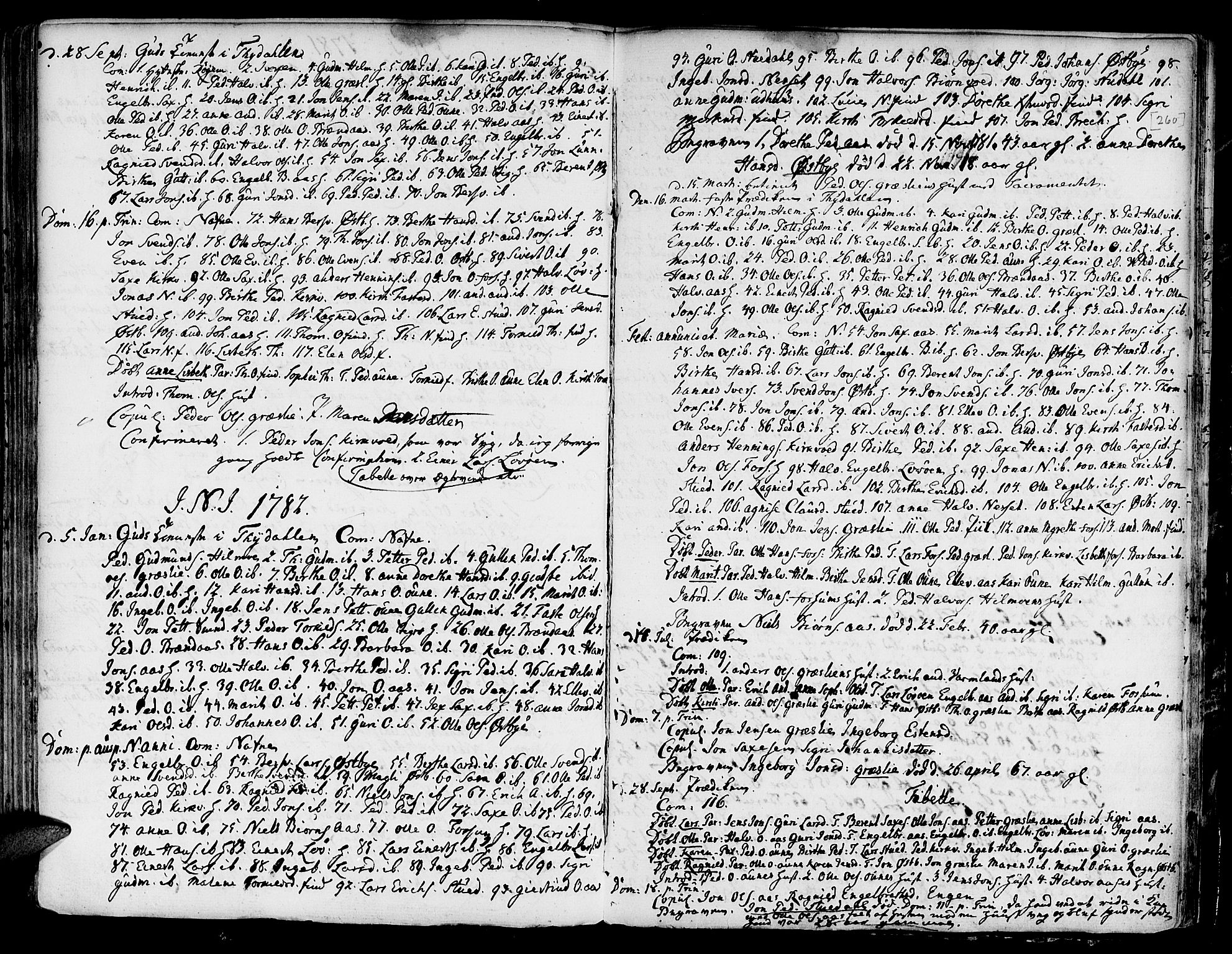 Ministerialprotokoller, klokkerbøker og fødselsregistre - Sør-Trøndelag, SAT/A-1456/695/L1139: Parish register (official) no. 695A02 /2, 1776-1790, p. 260