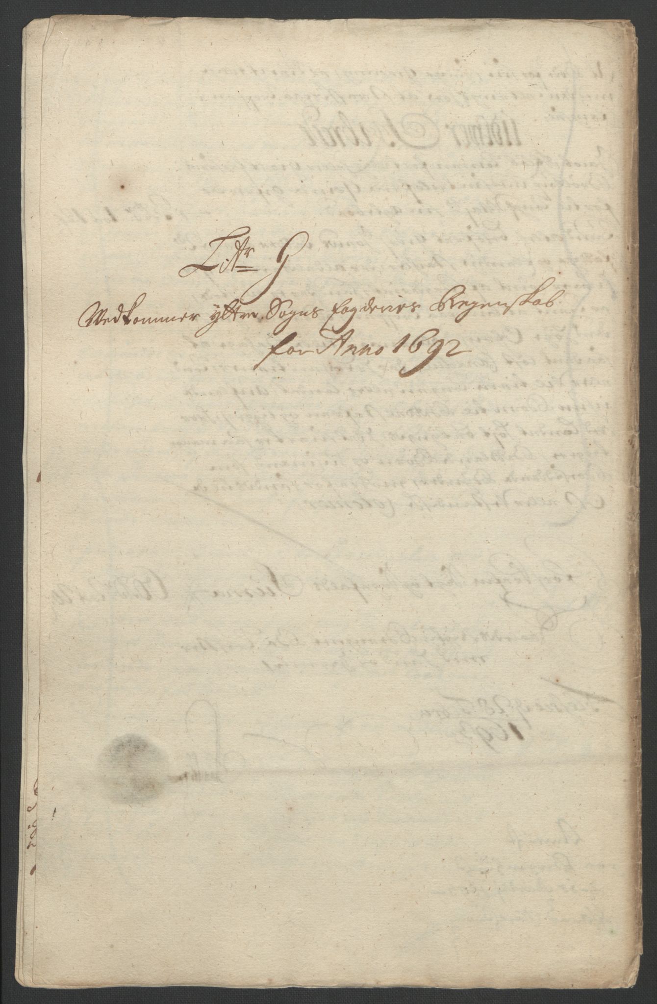 Rentekammeret inntil 1814, Reviderte regnskaper, Fogderegnskap, AV/RA-EA-4092/R52/L3306: Fogderegnskap Sogn, 1691-1692, p. 362