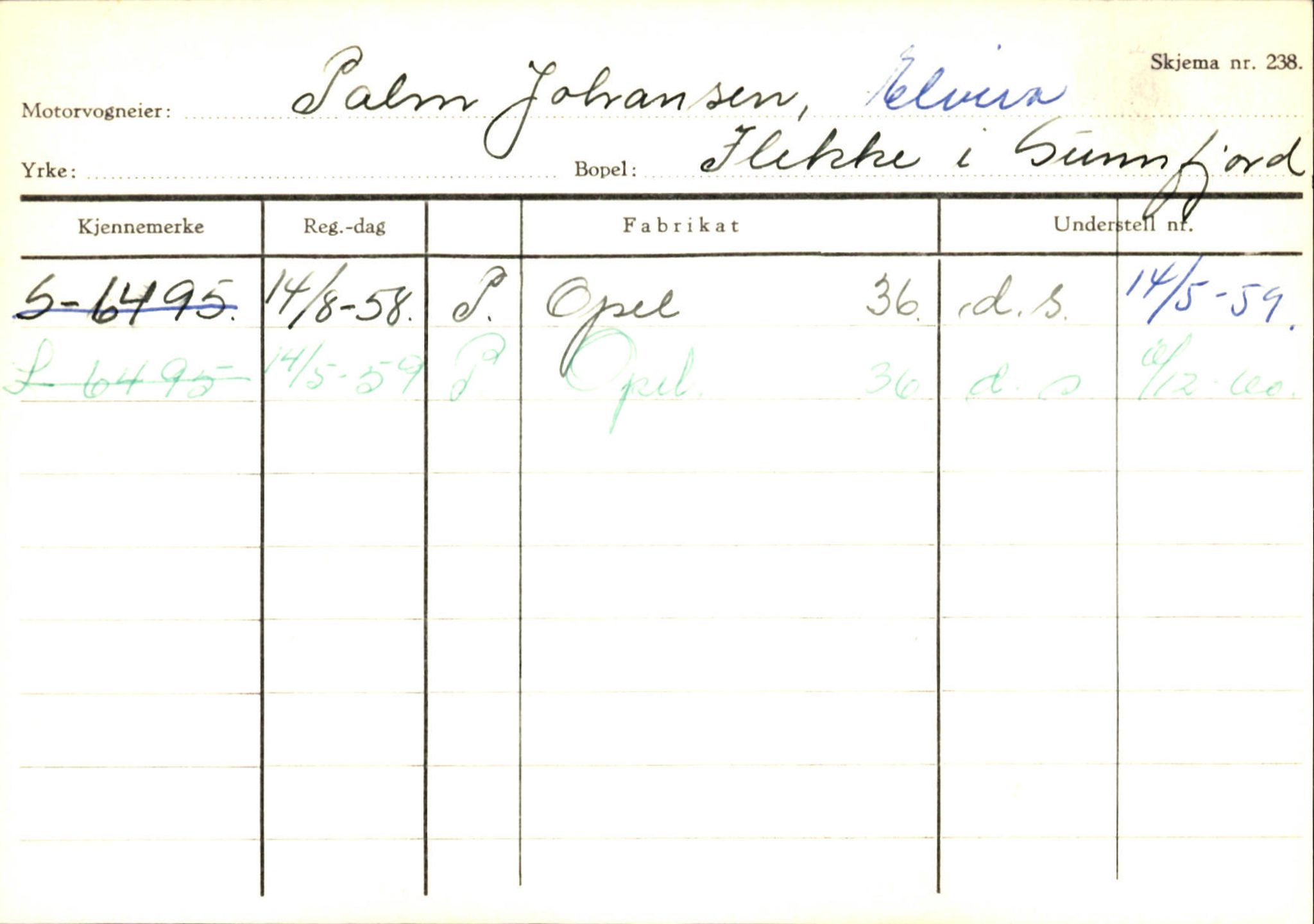 Statens vegvesen, Sogn og Fjordane vegkontor, AV/SAB-A-5301/4/F/L0125: Eigarregister Sogndal V-Å. Aurland A-Å. Fjaler A-N, 1945-1975, p. 2248