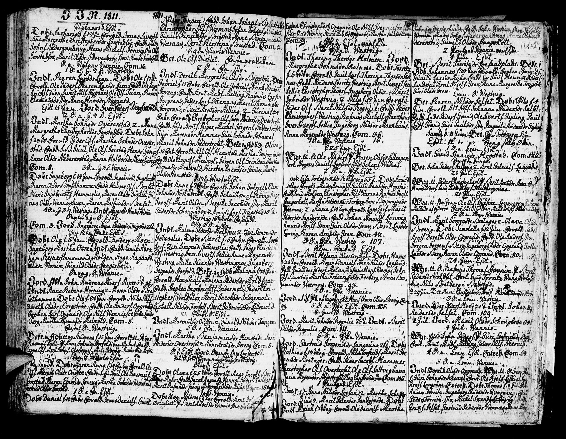 Ministerialprotokoller, klokkerbøker og fødselsregistre - Nord-Trøndelag, SAT/A-1458/722/L0216: Parish register (official) no. 722A03, 1756-1816, p. 170