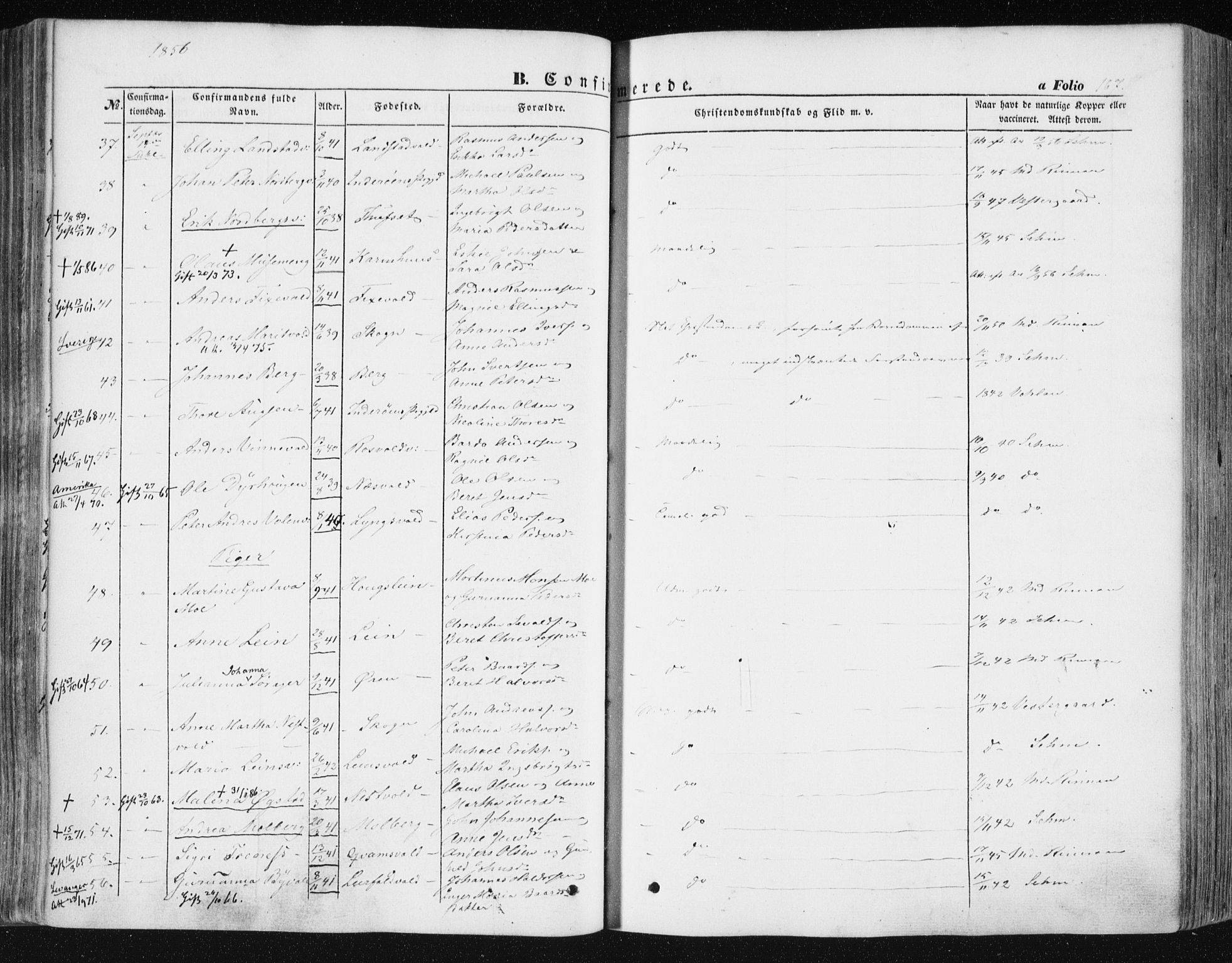 Ministerialprotokoller, klokkerbøker og fødselsregistre - Nord-Trøndelag, AV/SAT-A-1458/723/L0240: Parish register (official) no. 723A09, 1852-1860, p. 167