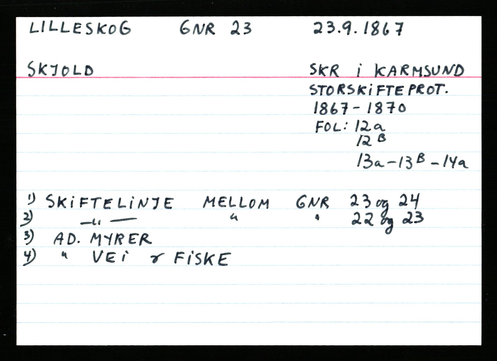Statsarkivet i Stavanger, AV/SAST-A-101971/03/Y/Ym/L0035: Åstedskort sortert etter gårdsnavn: Leiranger - Lindanger, 1600-1950, p. 531