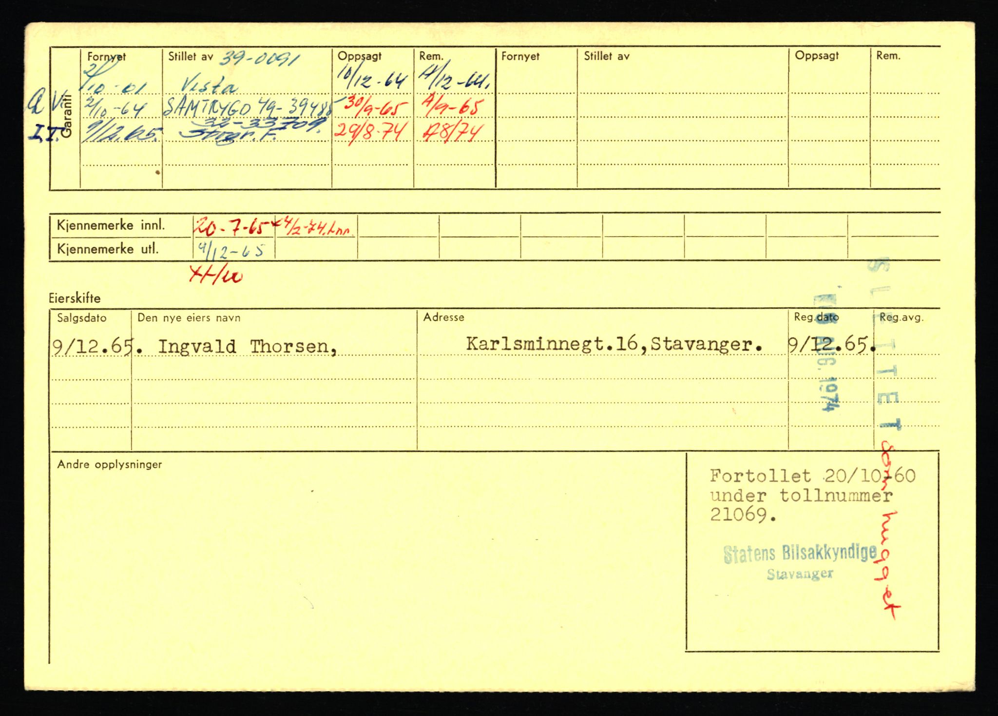 Stavanger trafikkstasjon, AV/SAST-A-101942/0/F/L0054: L-54200 - L-55699, 1930-1971, p. 1284