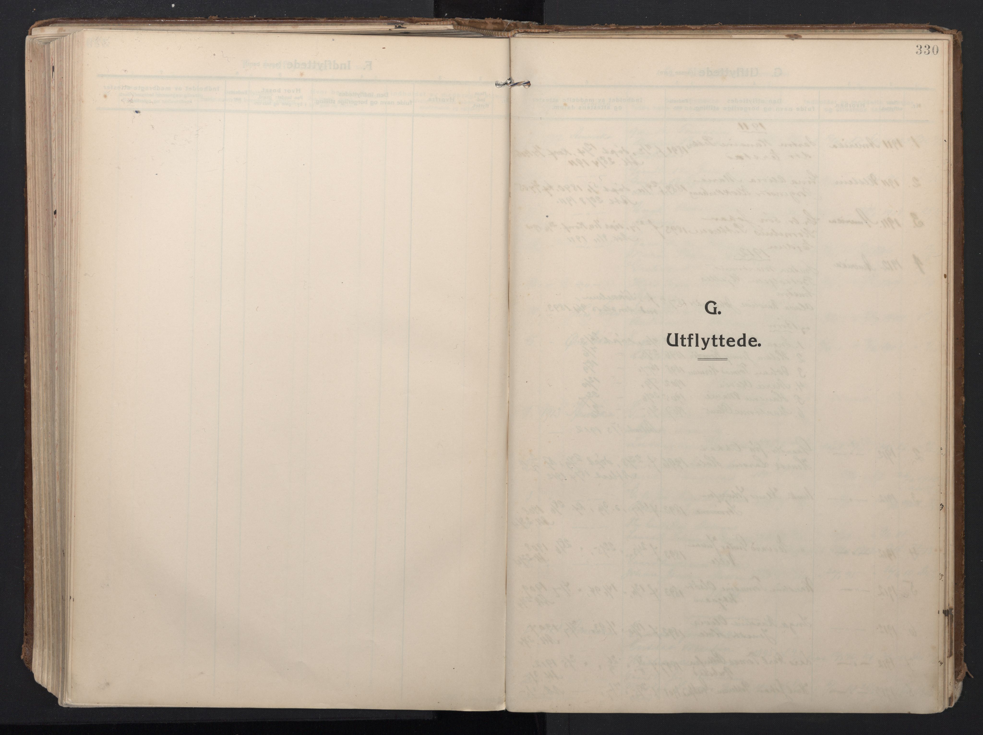 Ministerialprotokoller, klokkerbøker og fødselsregistre - Møre og Romsdal, SAT/A-1454/523/L0337: Parish register (official) no. 523A04, 1911-1929, p. 330