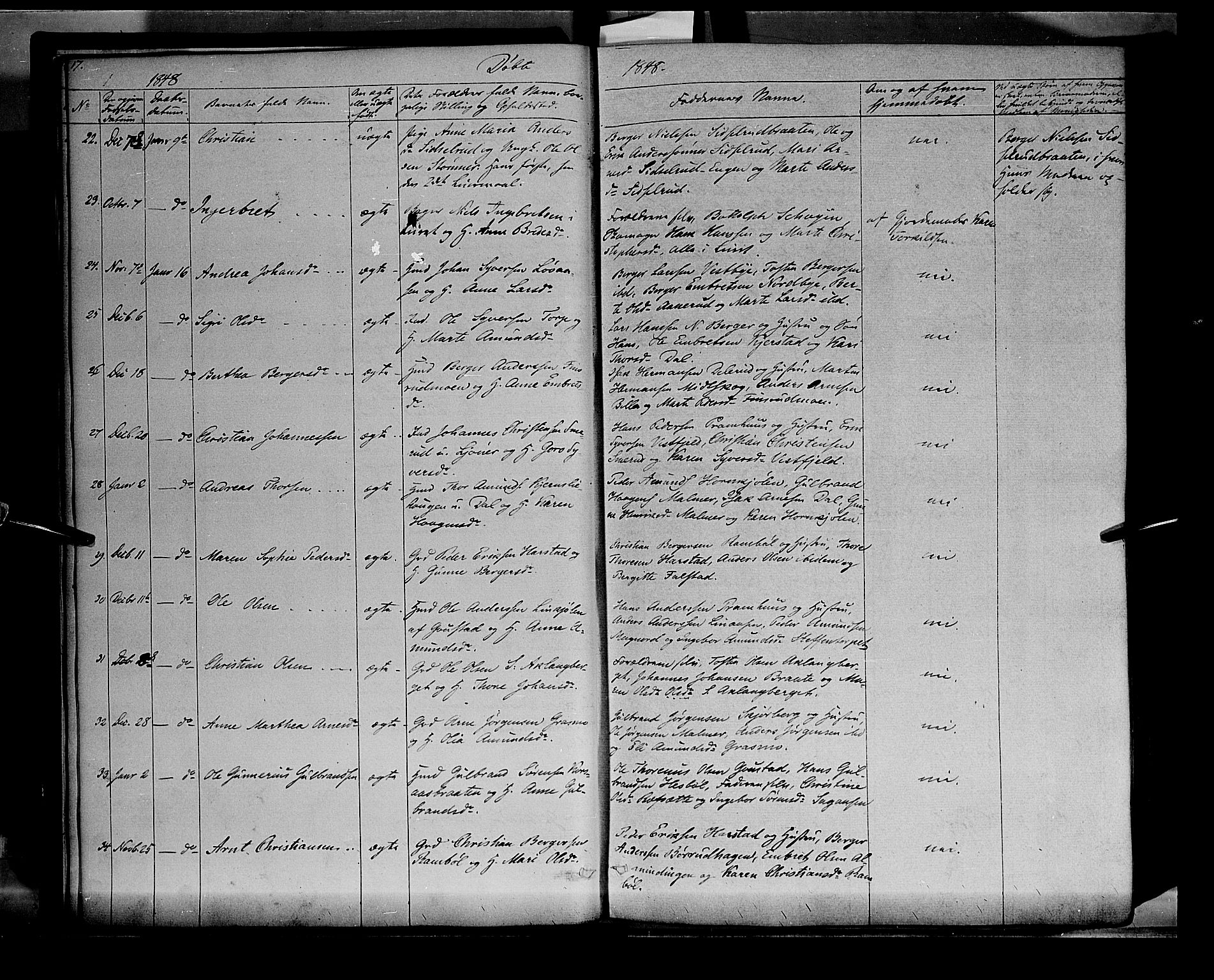 Vinger prestekontor, AV/SAH-PREST-024/H/Ha/Haa/L0009: Parish register (official) no. 9, 1847-1855, p. 17