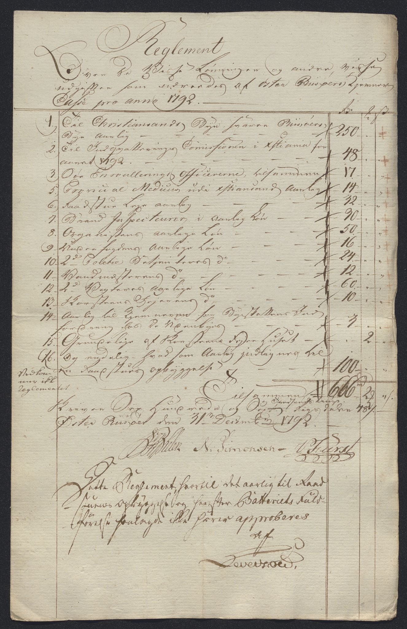 Danske Kanselli 1800-1814, AV/RA-EA-3024/K/Kk/Kka/Kkac/L0234: Kjøpstadregnskap Øster Risør, 1791-1795, p. 119