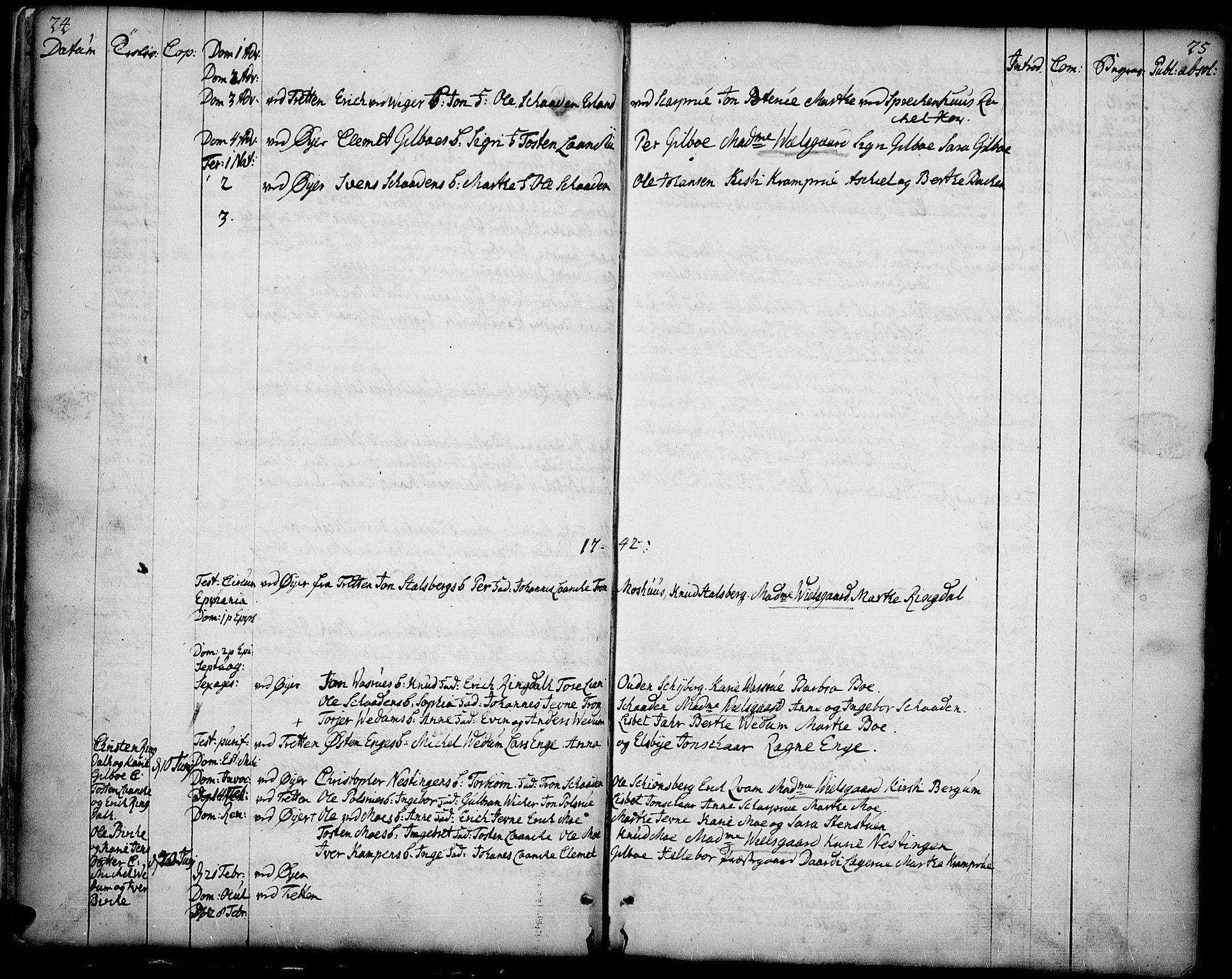 Øyer prestekontor, SAH/PREST-084/H/Ha/Haa/L0002: Parish register (official) no. 2, 1733-1784, p. 24-25