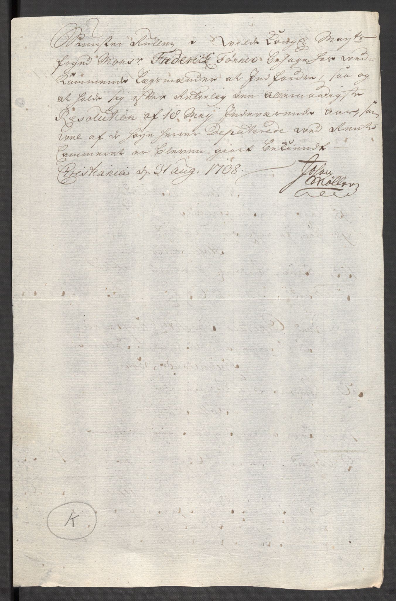 Rentekammeret inntil 1814, Reviderte regnskaper, Fogderegnskap, RA/EA-4092/R47/L2861: Fogderegnskap Ryfylke, 1706-1709, p. 207