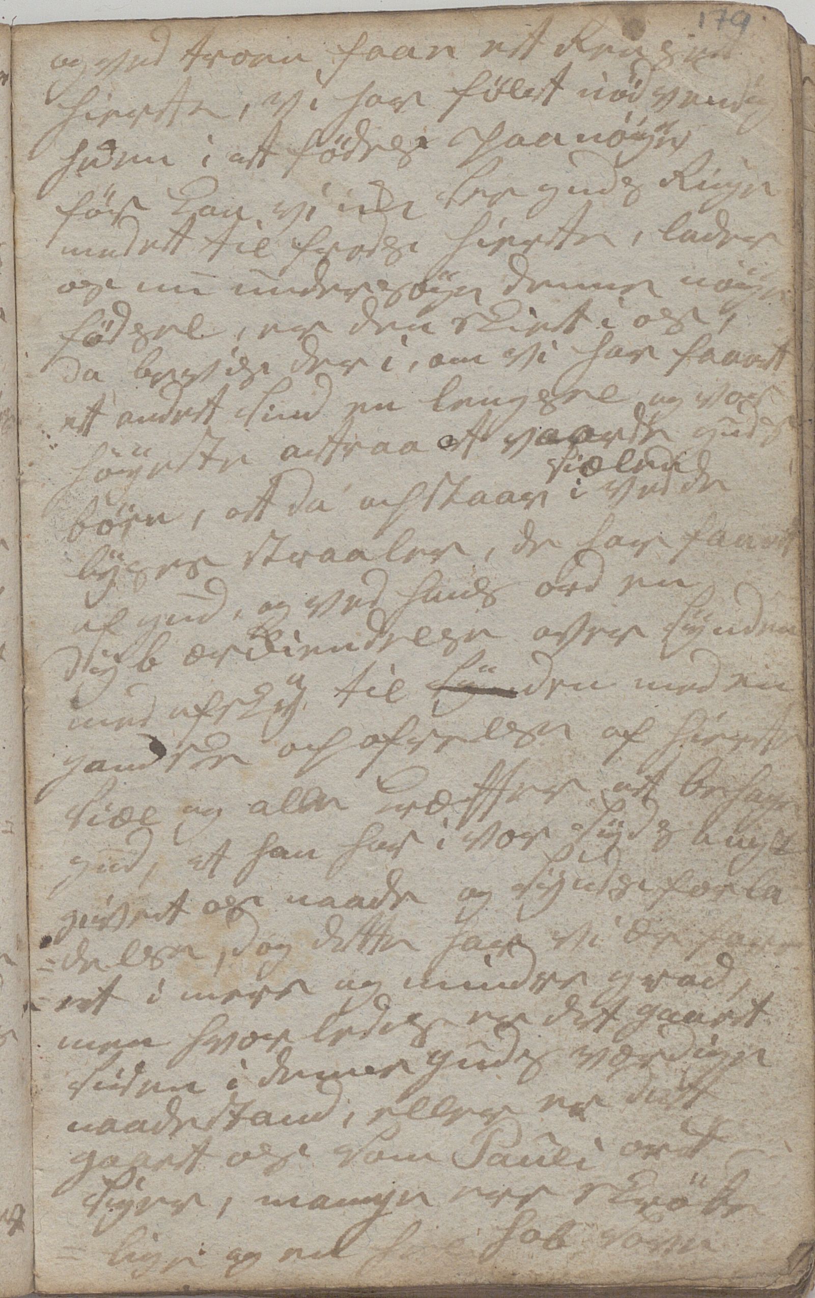 Heggtveitsamlingen, TMF/A-1007/H/L0048/0004: Brev, kopibøker. / "Schelbred I", 1787-1824, p. 179