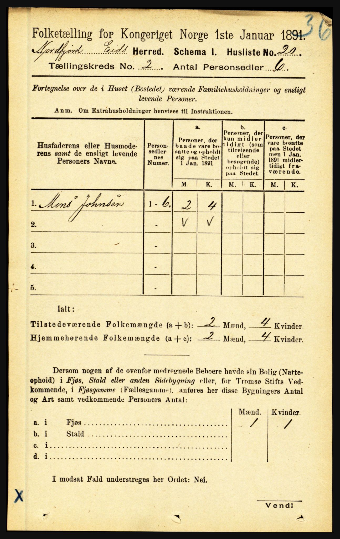 RA, 1891 census for 1443 Eid, 1891, p. 298