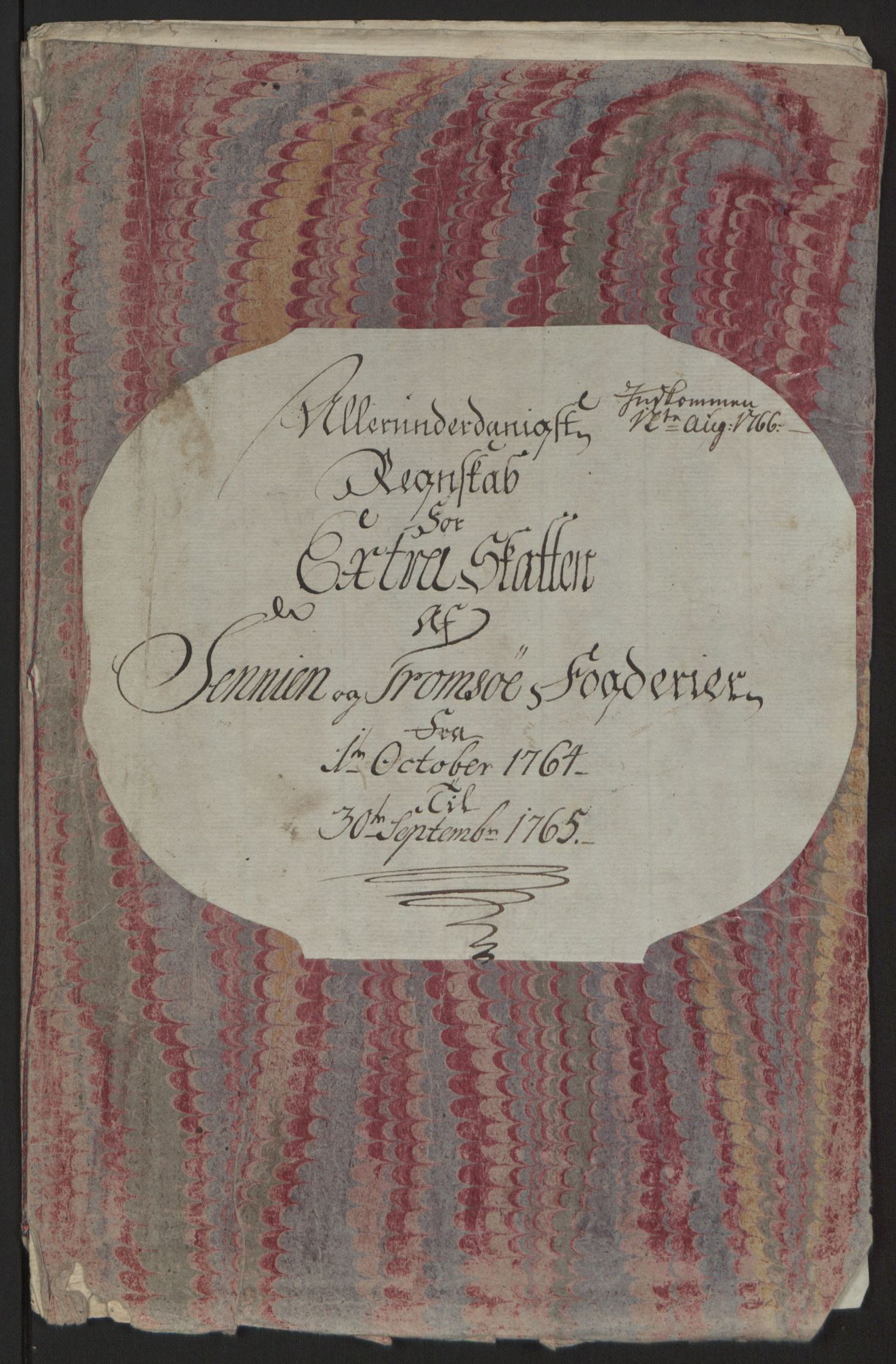 Rentekammeret inntil 1814, Reviderte regnskaper, Fogderegnskap, RA/EA-4092/R68/L4845: Ekstraskatten Senja og Troms, 1762-1765, p. 487