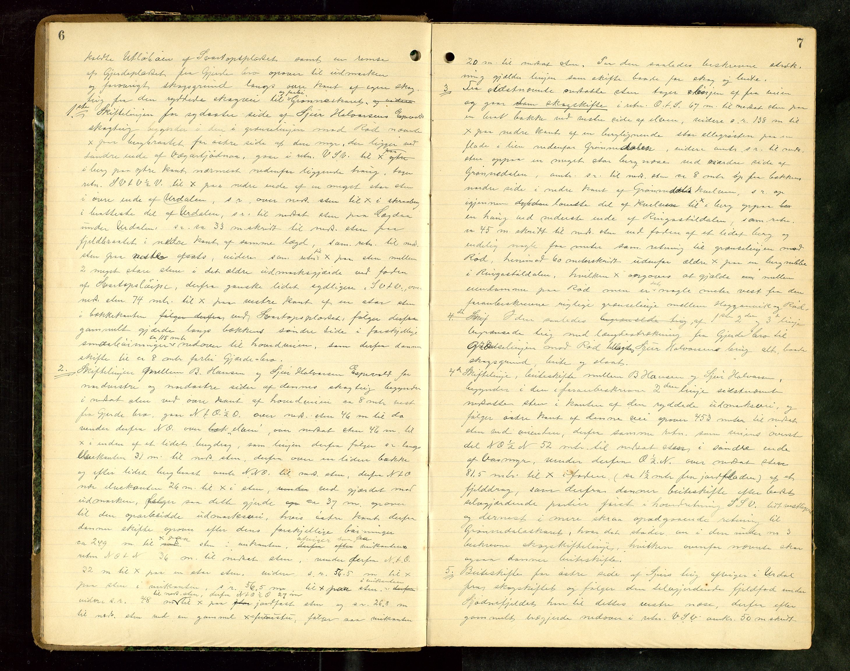 Rogaland jordskifterett, AV/SAST-A-102426/Oa/L0062: Forhandlingsprotokoll, 1904-1908, p. 6-7