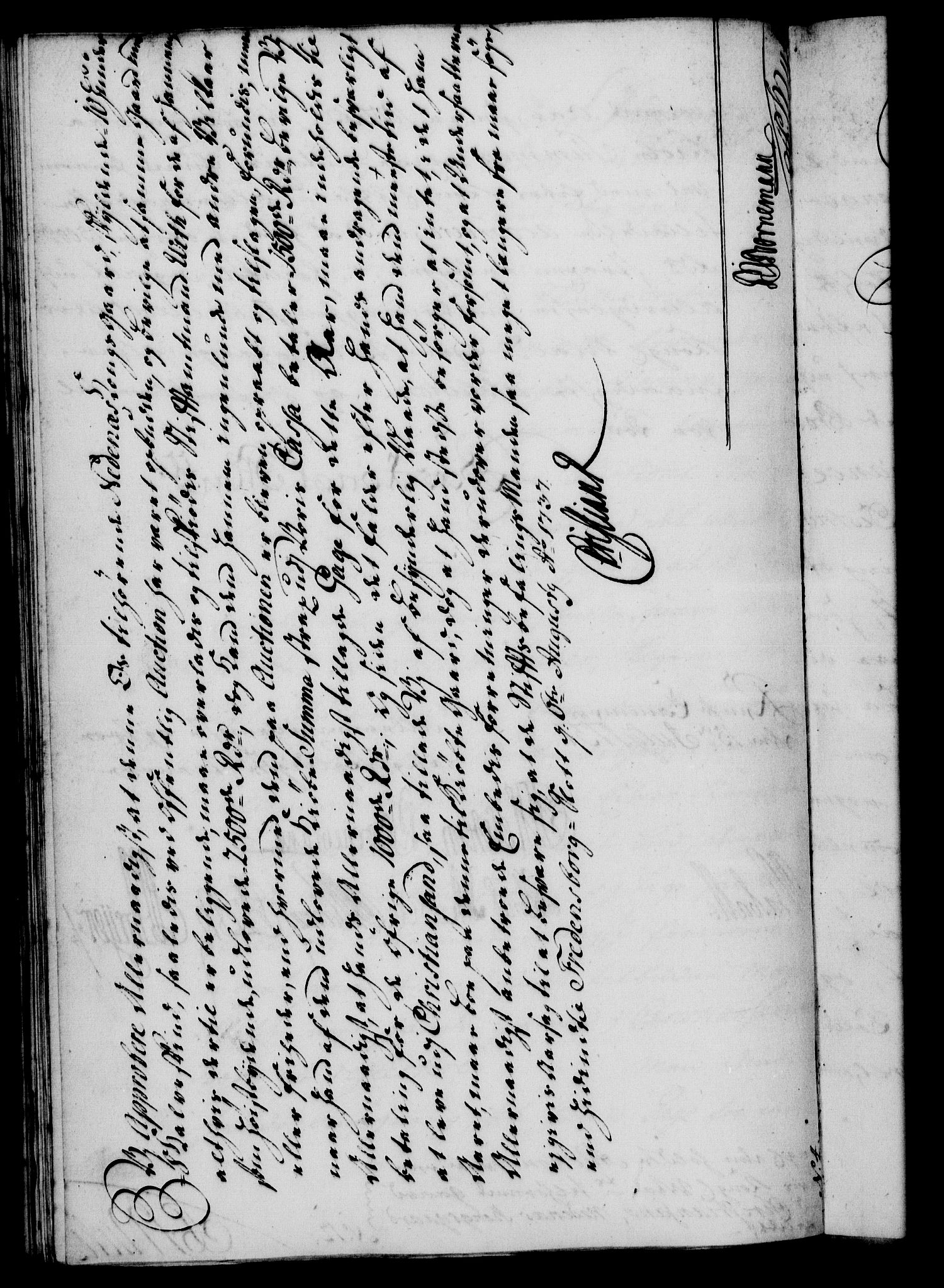 Rentekammeret, Kammerkanselliet, RA/EA-3111/G/Gf/Gfa/L0020: Norsk relasjons- og resolusjonsprotokoll (merket RK 52.20), 1737, p. 499