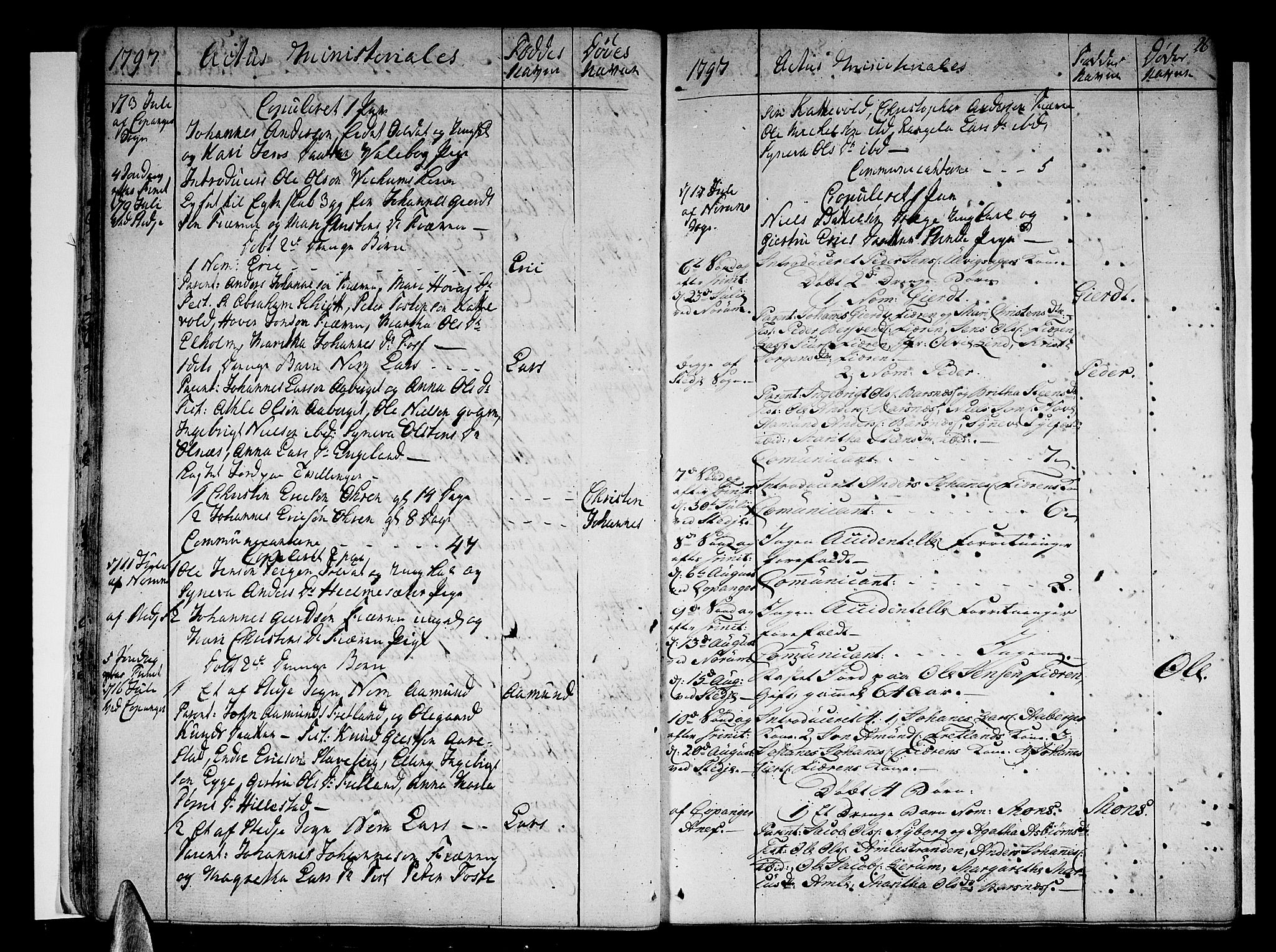 Sogndal sokneprestembete, AV/SAB-A-81301/H/Haa/Haaa/L0008: Parish register (official) no. A 8, 1795-1809, p. 26