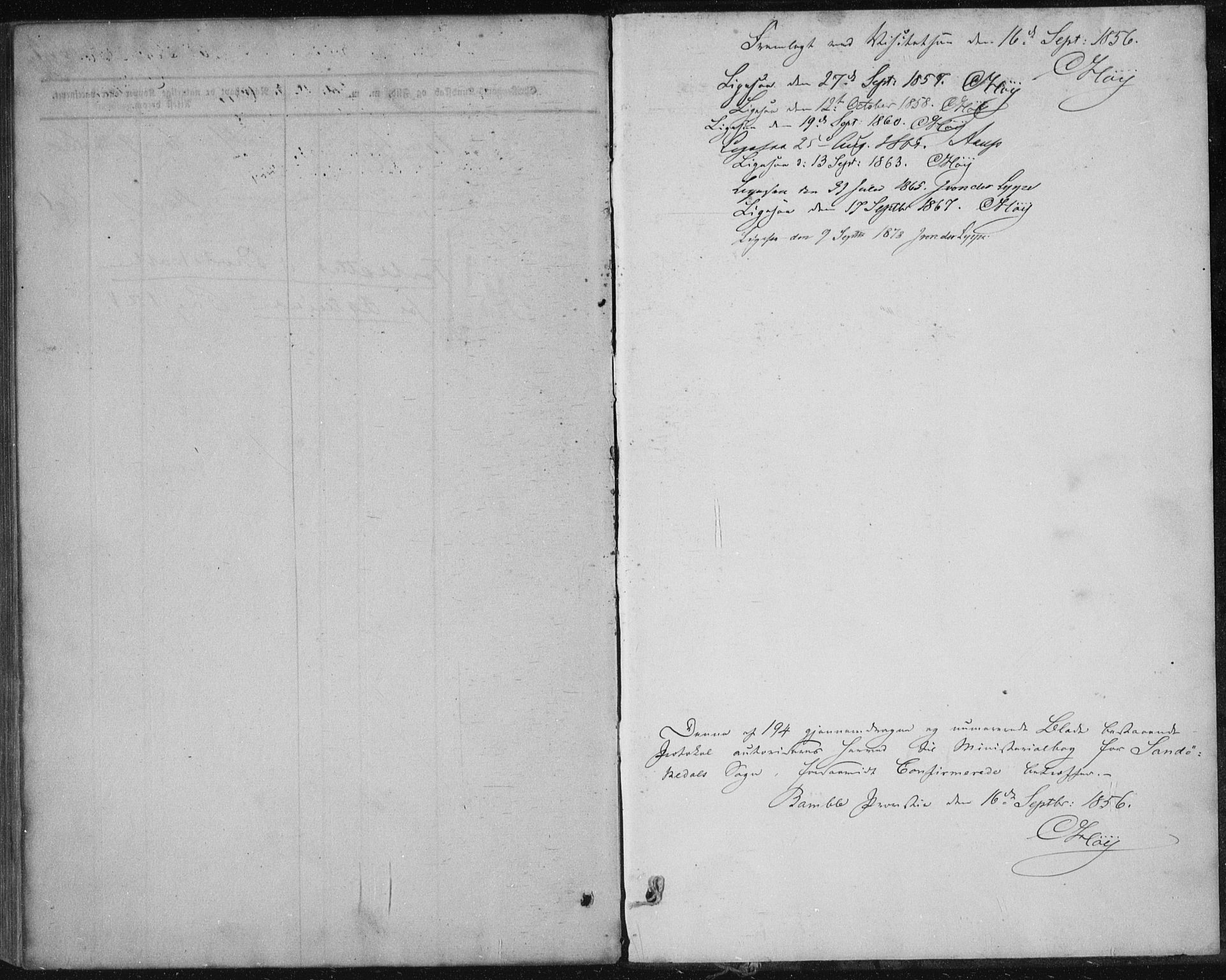 Sannidal kirkebøker, SAKO/A-296/F/Fa/L0009: Parish register (official) no. 9, 1855-1873