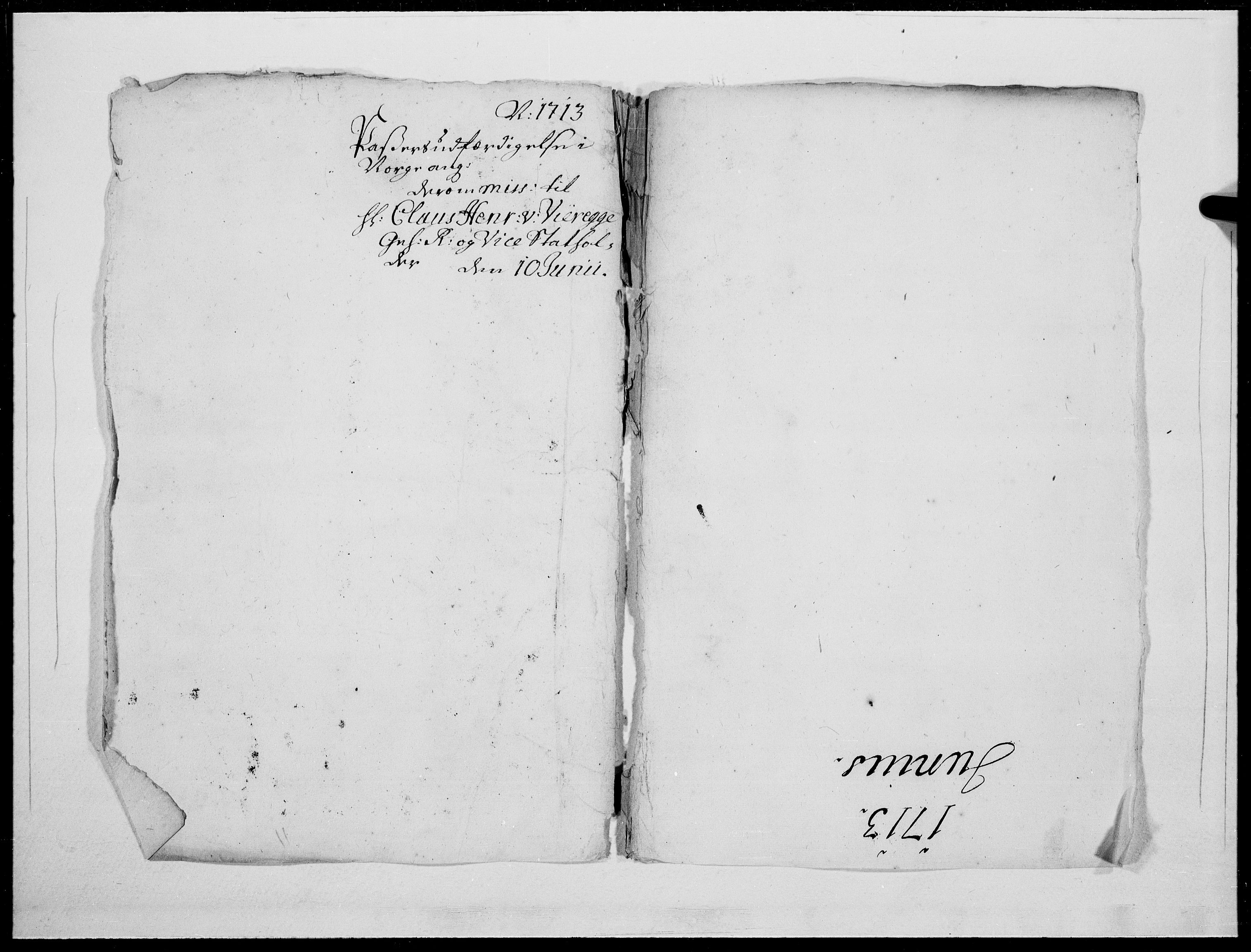 Danske Kanselli 1572-1799, RA/EA-3023/F/Fc/Fcc/Fcca/L0072: Norske innlegg 1572-1799, 1713, p. 282
