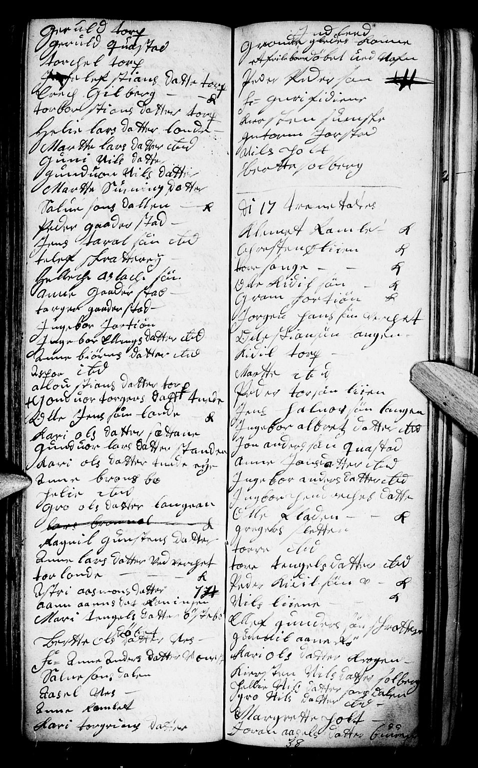 Holt sokneprestkontor, AV/SAK-1111-0021/F/Fb/L0002: Parish register (copy) no. B 2, 1715-1727, p. 161