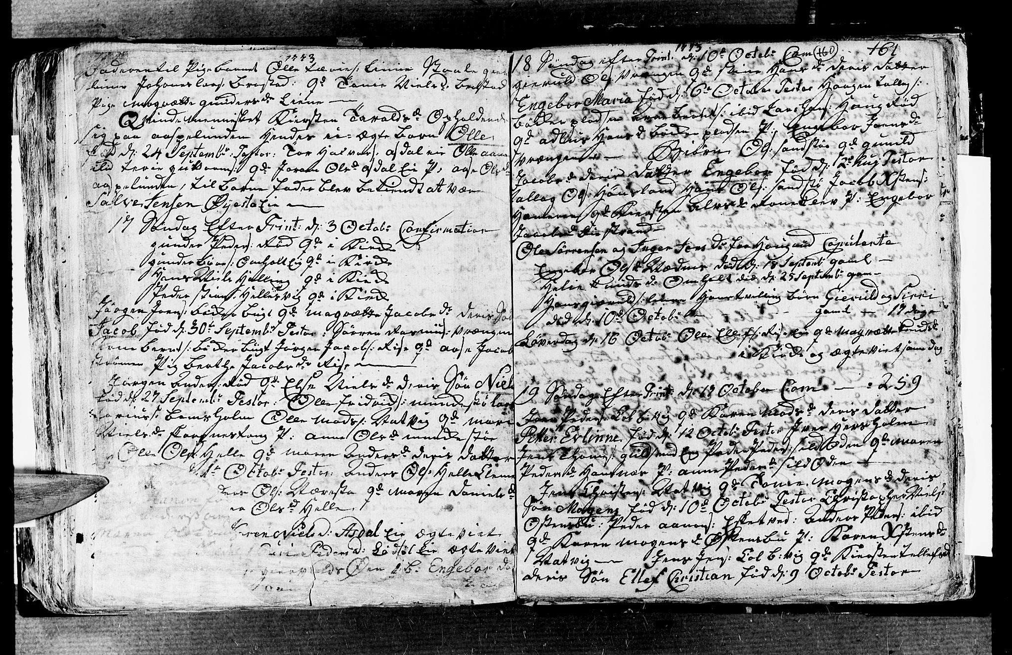 Øyestad sokneprestkontor, AV/SAK-1111-0049/F/Fa/L0006: Parish register (official) no. A 6, 1758-1776, p. 160