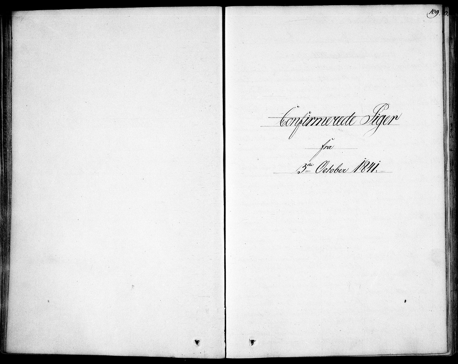 Garnisonsmenigheten Kirkebøker, SAO/A-10846/F/Fa/L0007: Parish register (official) no. 7, 1828-1881, p. 109