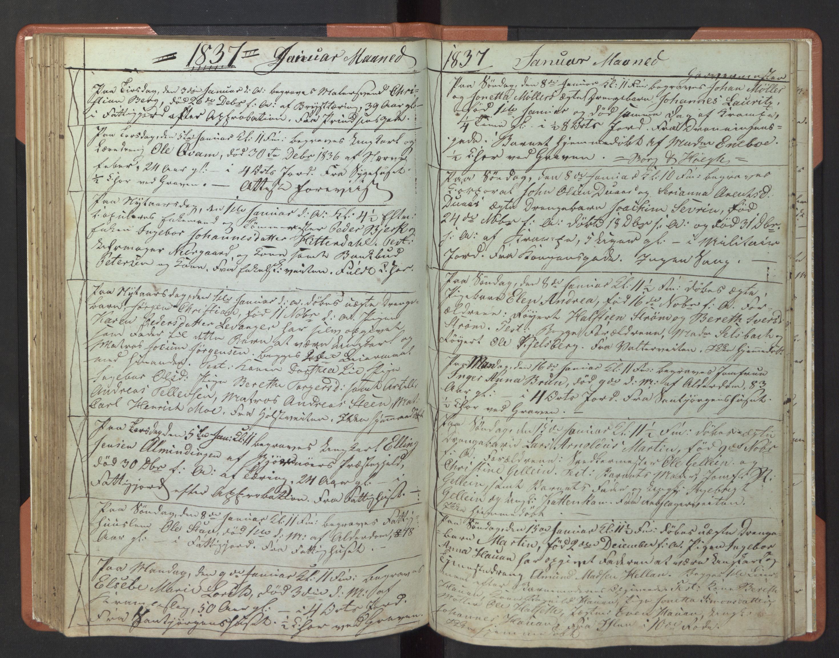 Ministerialprotokoller, klokkerbøker og fødselsregistre - Sør-Trøndelag, AV/SAT-A-1456/601/L0065: Diary records no. 601A32, 1835-1837