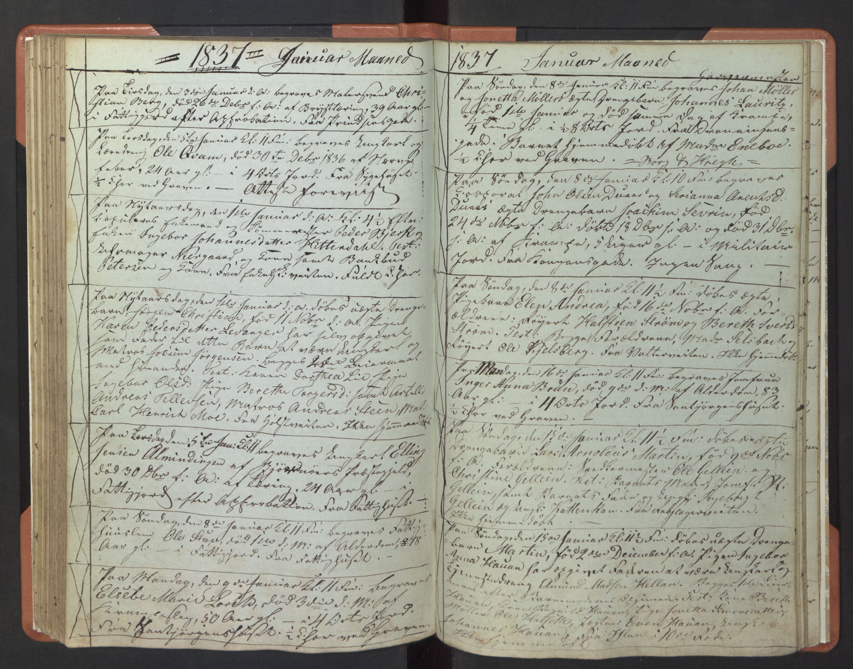 Ministerialprotokoller, klokkerbøker og fødselsregistre - Sør-Trøndelag, SAT/A-1456/601/L0065: Diary records no. 601A32, 1835-1837