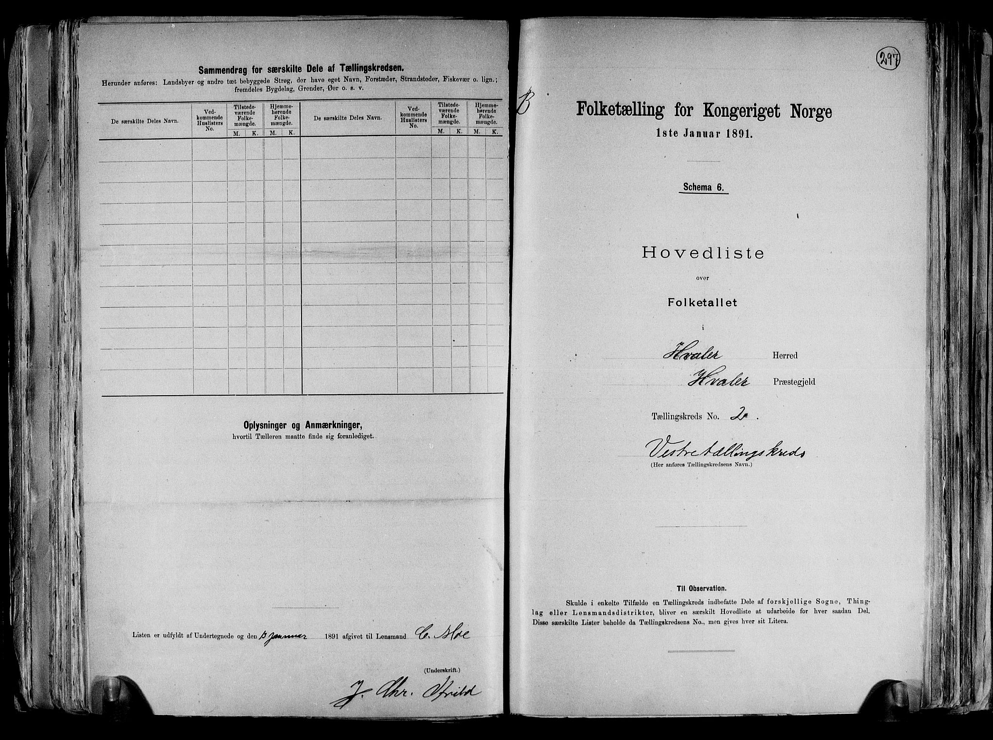 RA, 1891 census for 0111 Hvaler, 1891, p. 10