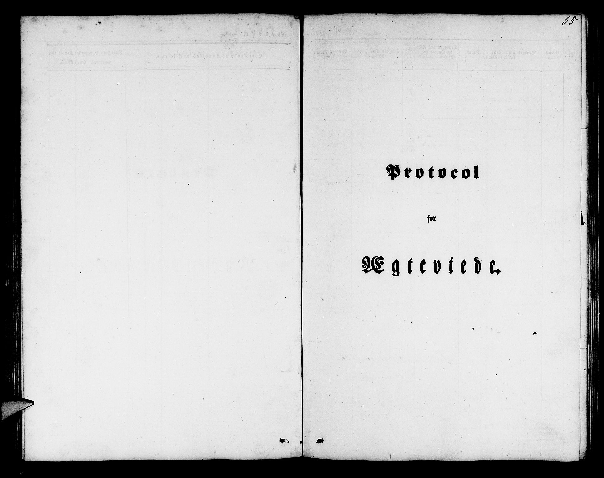 Mariakirken Sokneprestembete, SAB/A-76901/H/Hab/L0002: Parish register (copy) no. A 2, 1846-1862, p. 65
