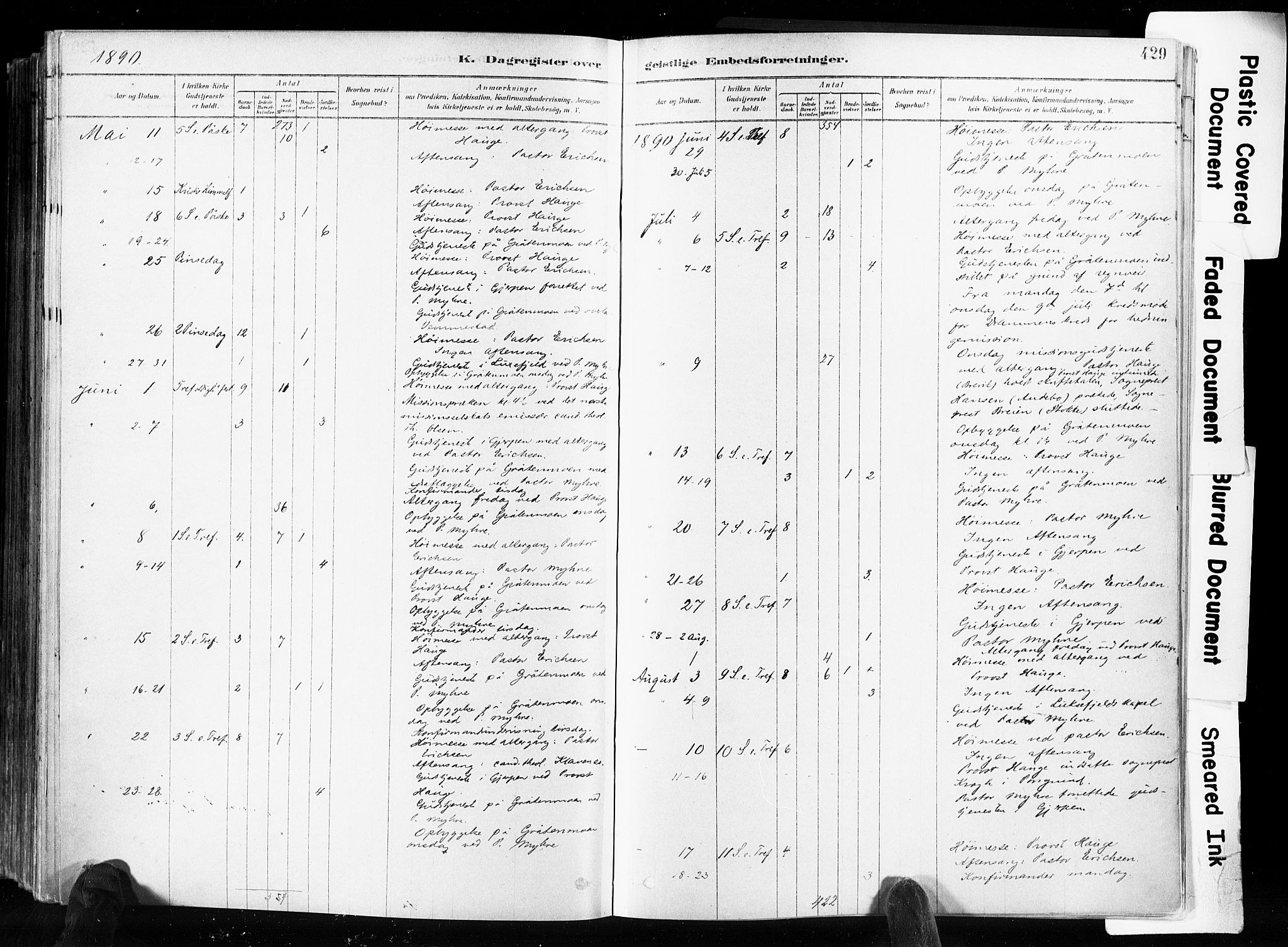 Skien kirkebøker, AV/SAKO-A-302/F/Fa/L0009: Parish register (official) no. 9, 1878-1890, p. 429