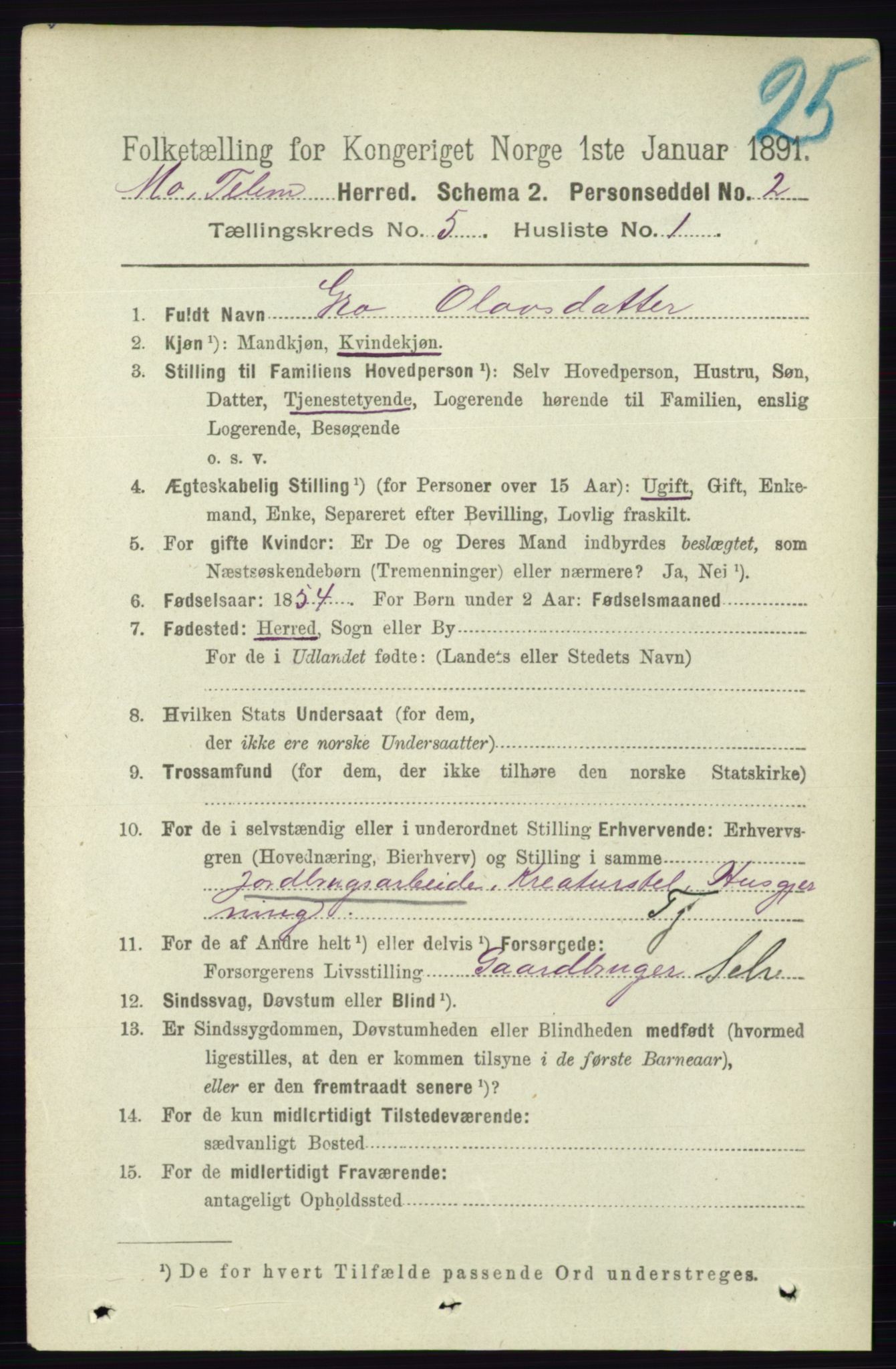 RA, 1891 census for 0832 Mo, 1891, p. 1290