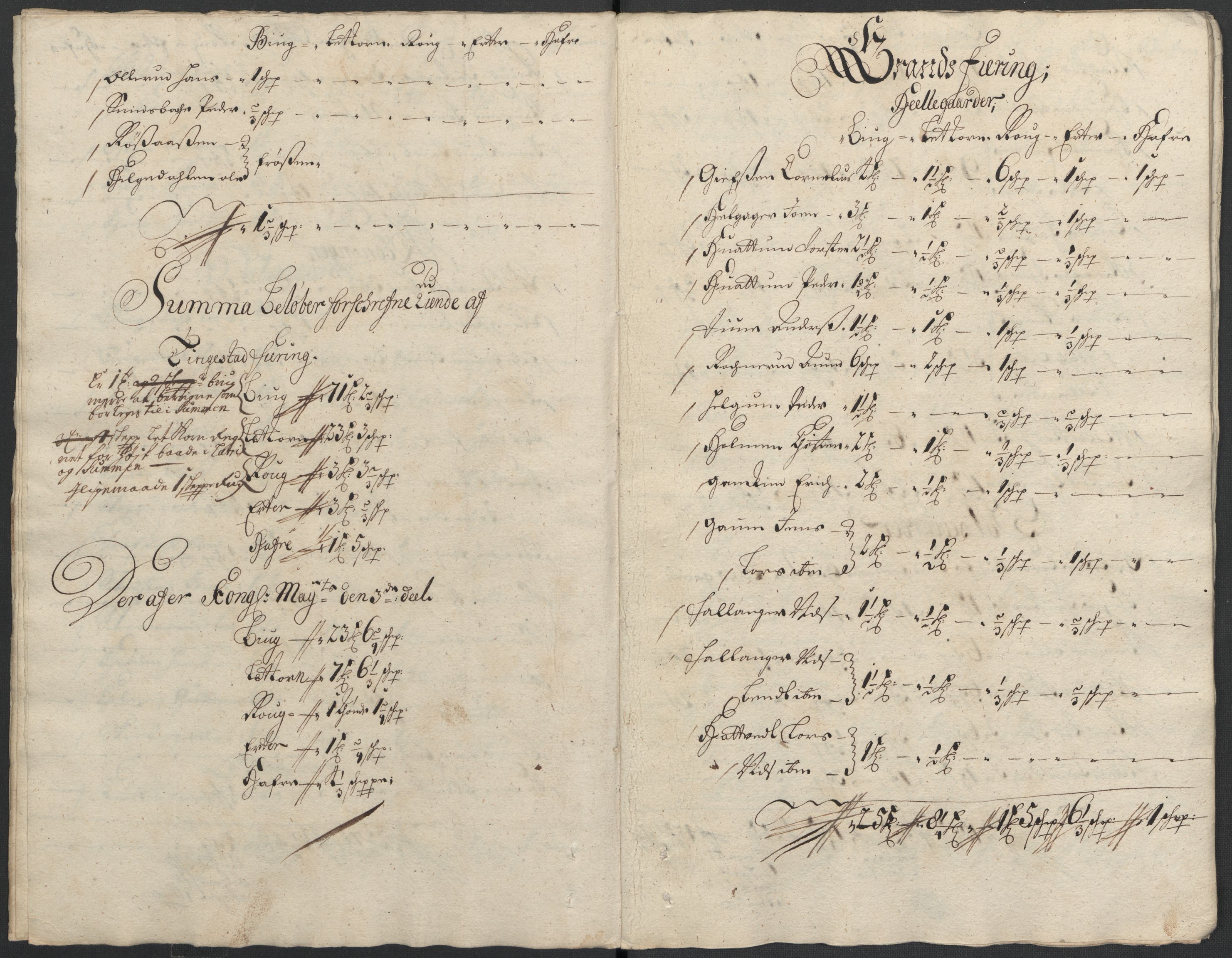 Rentekammeret inntil 1814, Reviderte regnskaper, Fogderegnskap, AV/RA-EA-4092/R18/L1299: Fogderegnskap Hadeland, Toten og Valdres, 1701, p. 261