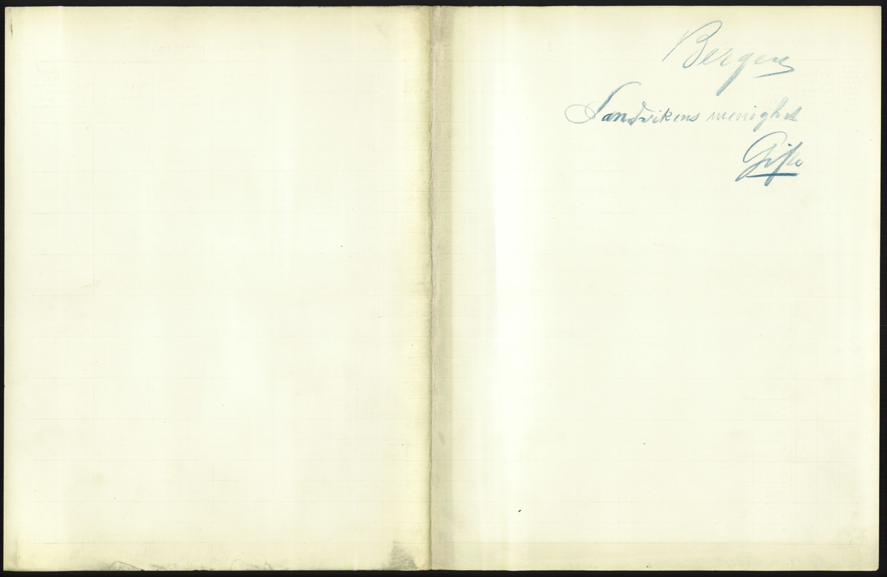 Statistisk sentralbyrå, Sosiodemografiske emner, Befolkning, AV/RA-S-2228/D/Df/Dfb/Dfbc/L0031: Bergen: Gifte, døde, dødfødte., 1913, p. 3