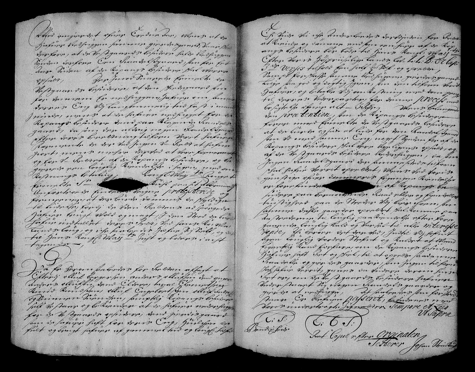 Stattholderembetet 1572-1771, RA/EA-2870/Af/L0002: Avskrifter av vedlegg til originale supplikker, nummerert i samsvar med supplikkbøkene, 1687-1689, p. 29
