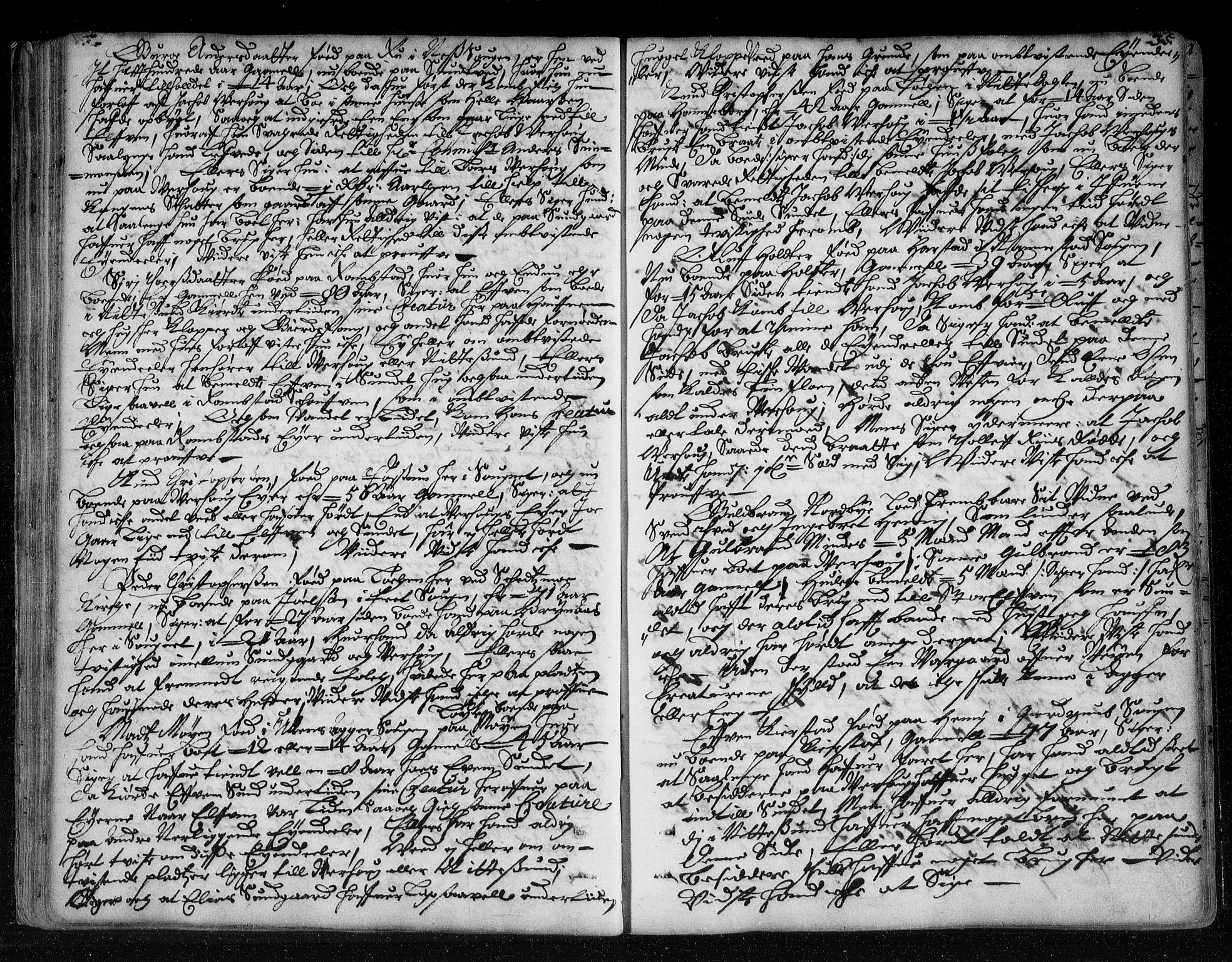 Christiania lagting, AV/SAO-A-11131/F/Fa/L0008: Tingbok, 1680-1689, p. 34b-35a