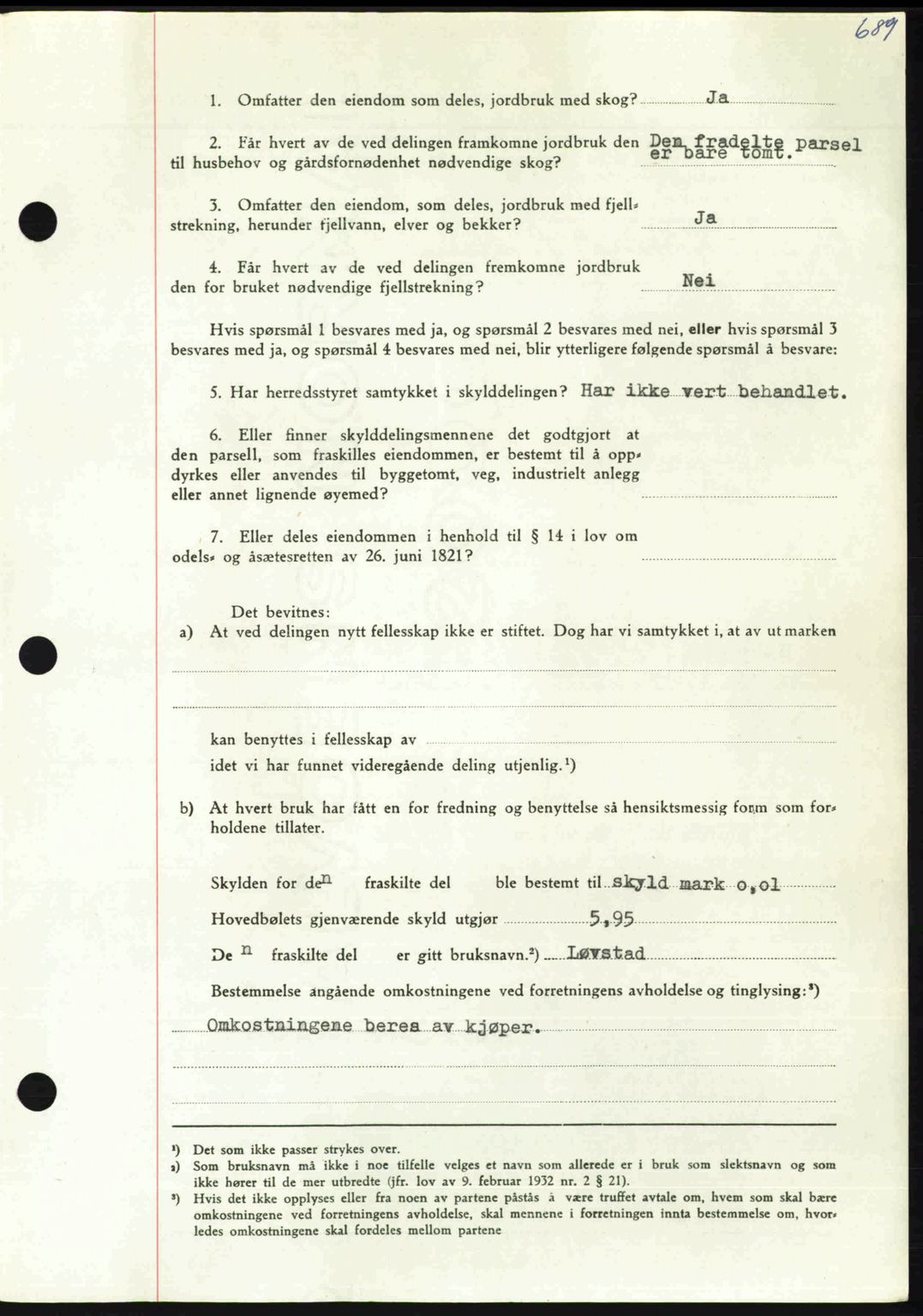 Nordmøre sorenskriveri, AV/SAT-A-4132/1/2/2Ca: Mortgage book no. A115, 1950-1950, Diary no: : 2286/1950