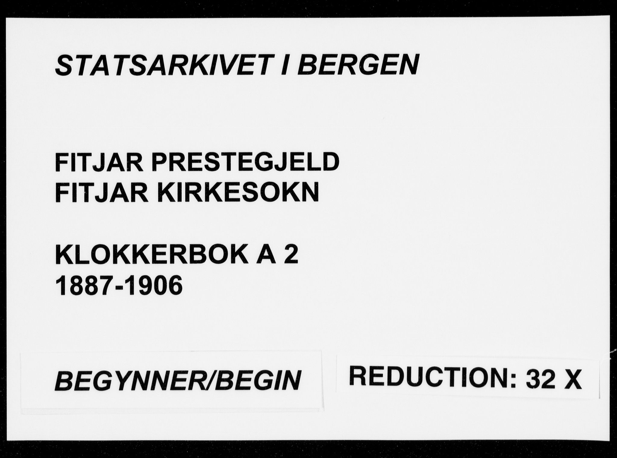 Fitjar sokneprestembete, SAB/A-99926: Parish register (copy) no. A 2, 1887-1906