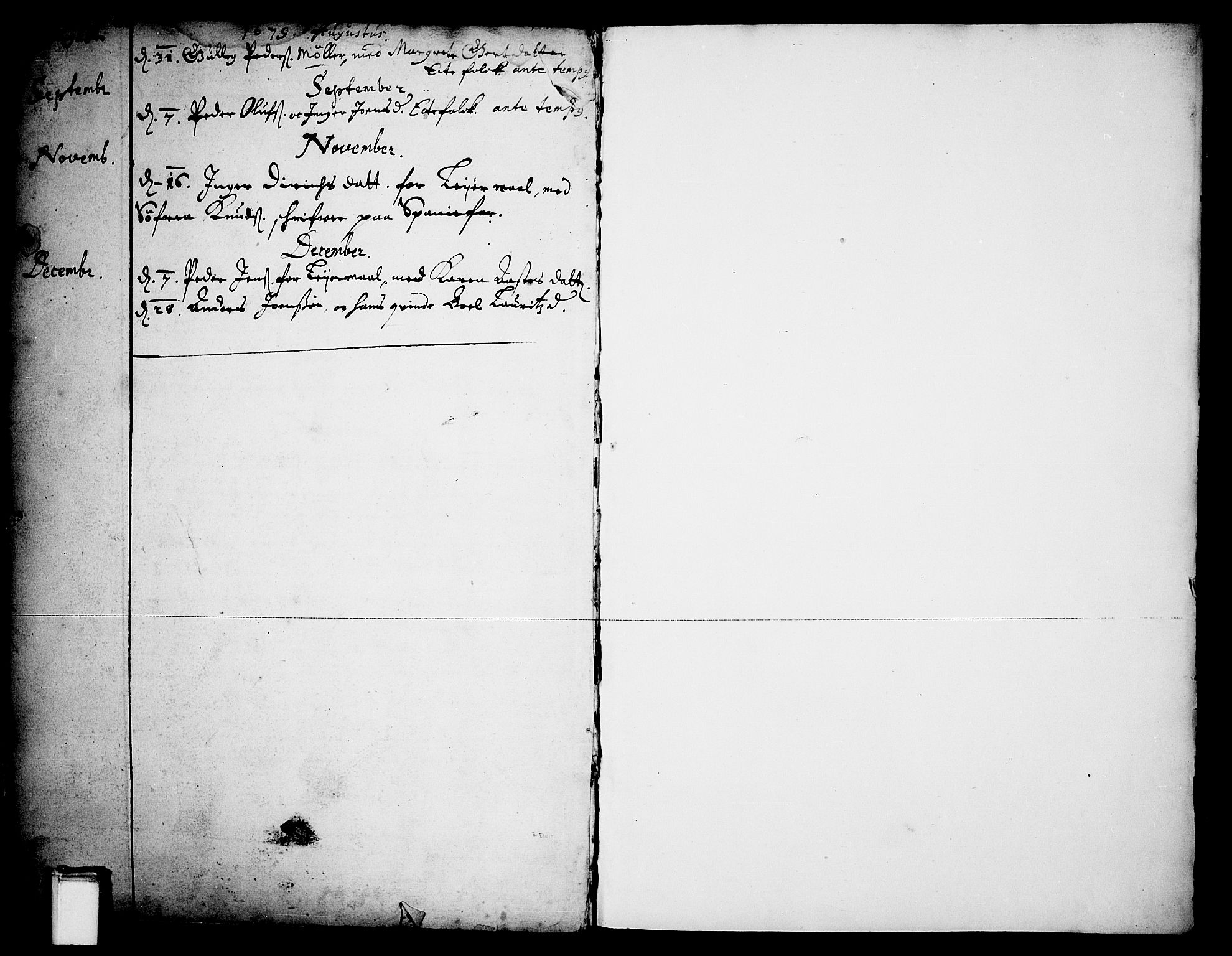 Skien kirkebøker, SAKO/A-302/F/Fa/L0001: Parish register (official) no. 1, 1659-1679