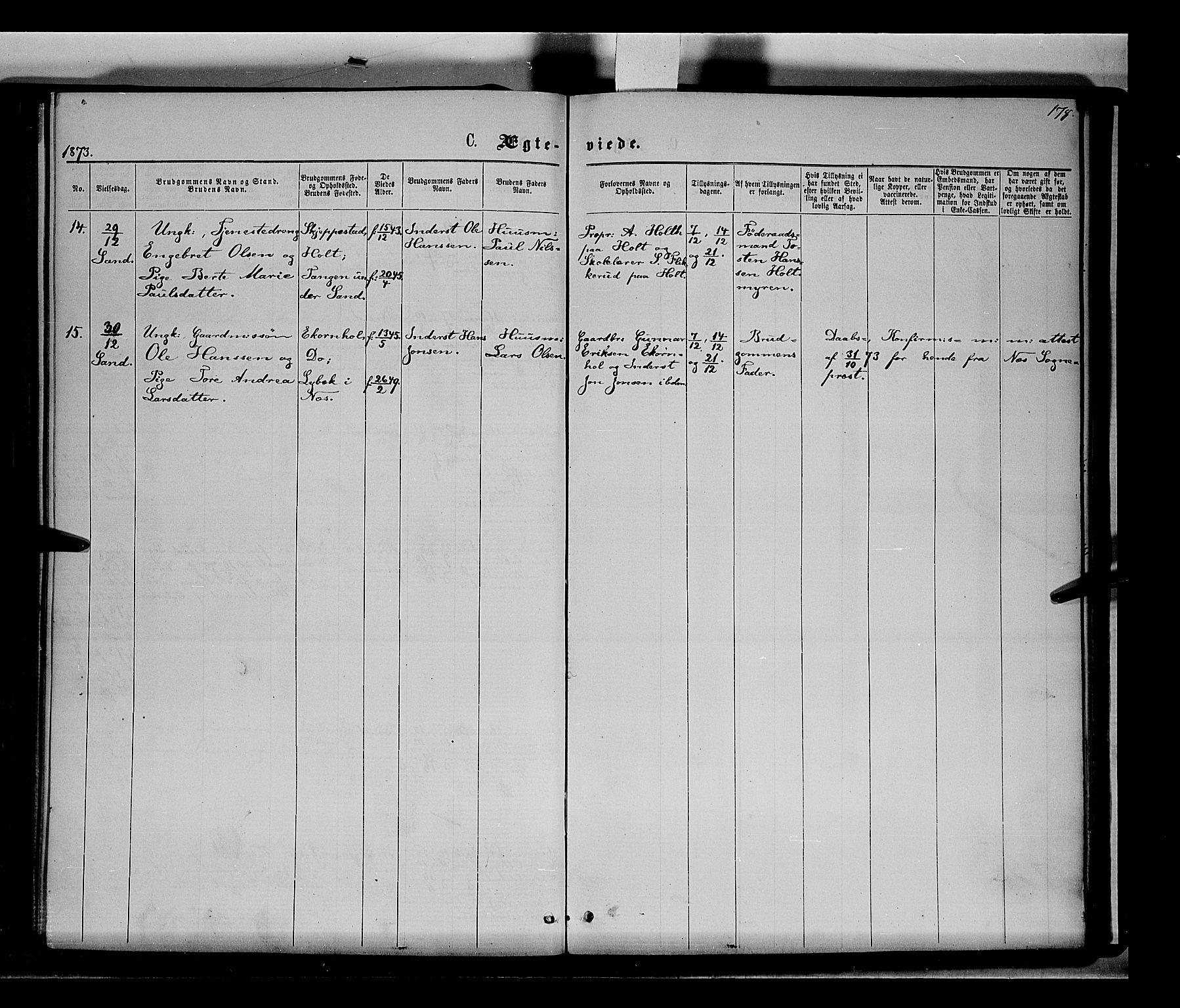 Nord-Odal prestekontor, AV/SAH-PREST-032/H/Ha/Haa/L0004: Parish register (official) no. 4, 1866-1873, p. 178