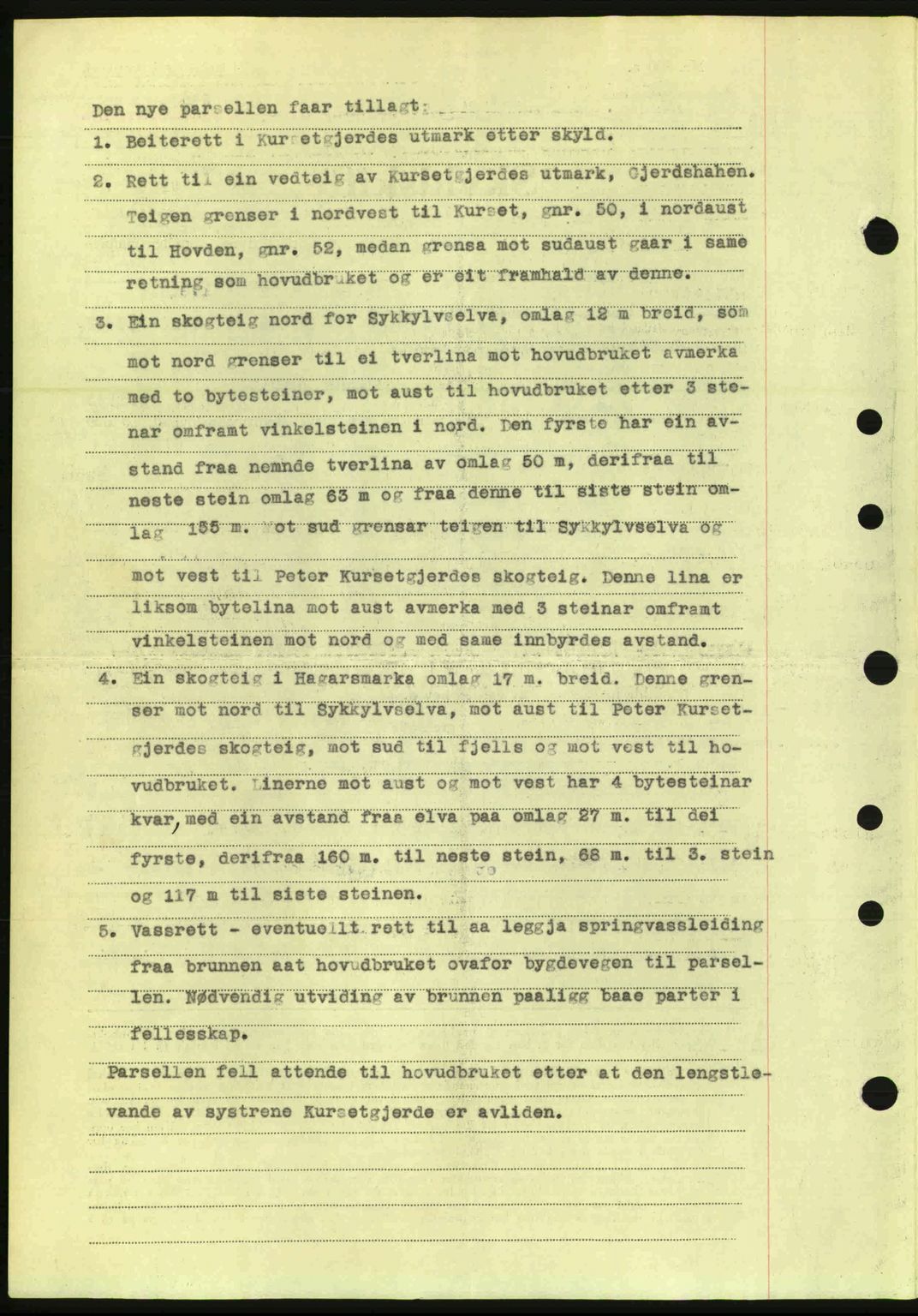 Nordre Sunnmøre sorenskriveri, AV/SAT-A-0006/1/2/2C/2Ca: Mortgage book no. A20a, 1945-1945, Diary no: : 1023/1945