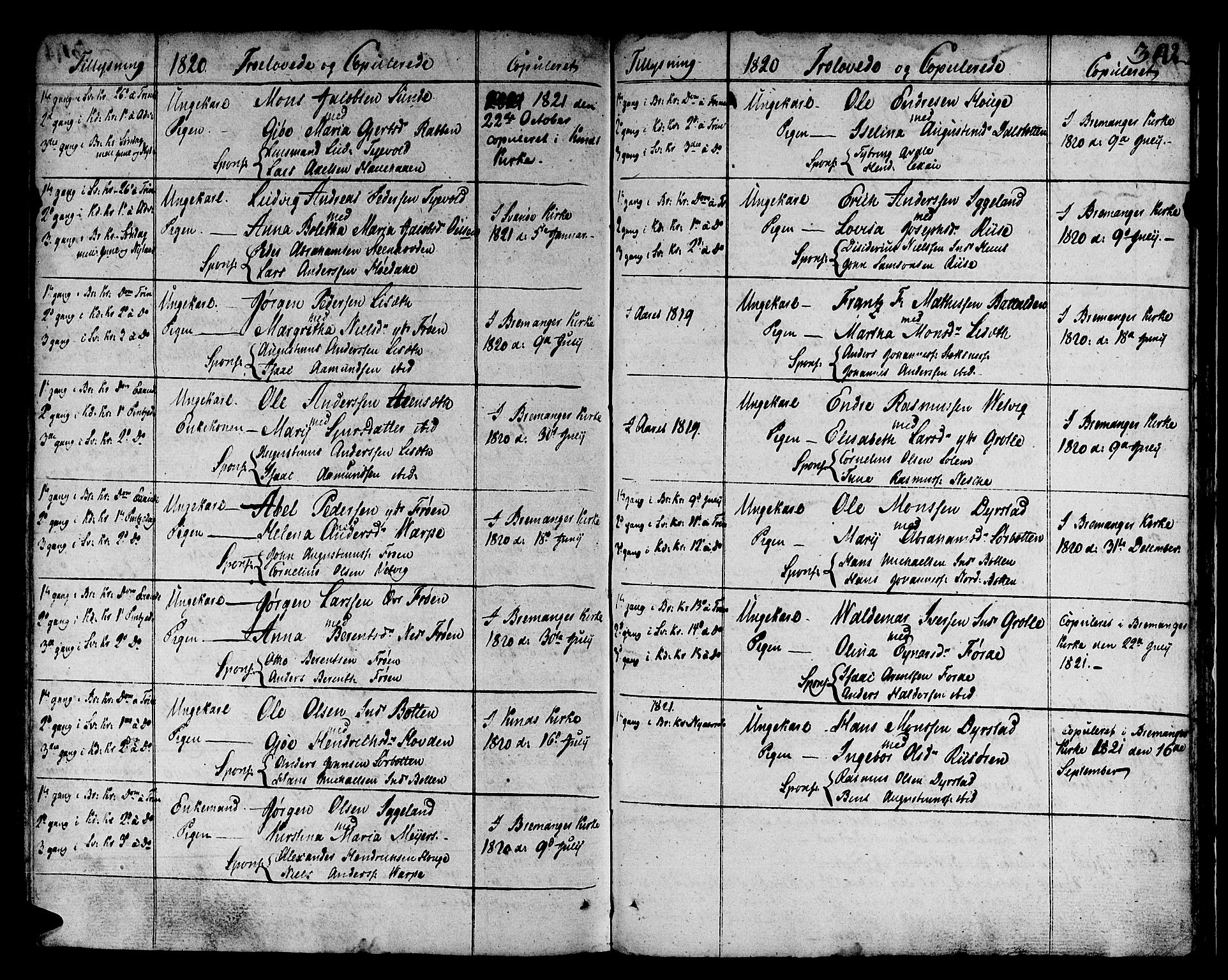 Kinn sokneprestembete, SAB/A-80801/H/Haa/Haaa/L0003: Parish register (official) no. A 3, 1785-1821, p. 342