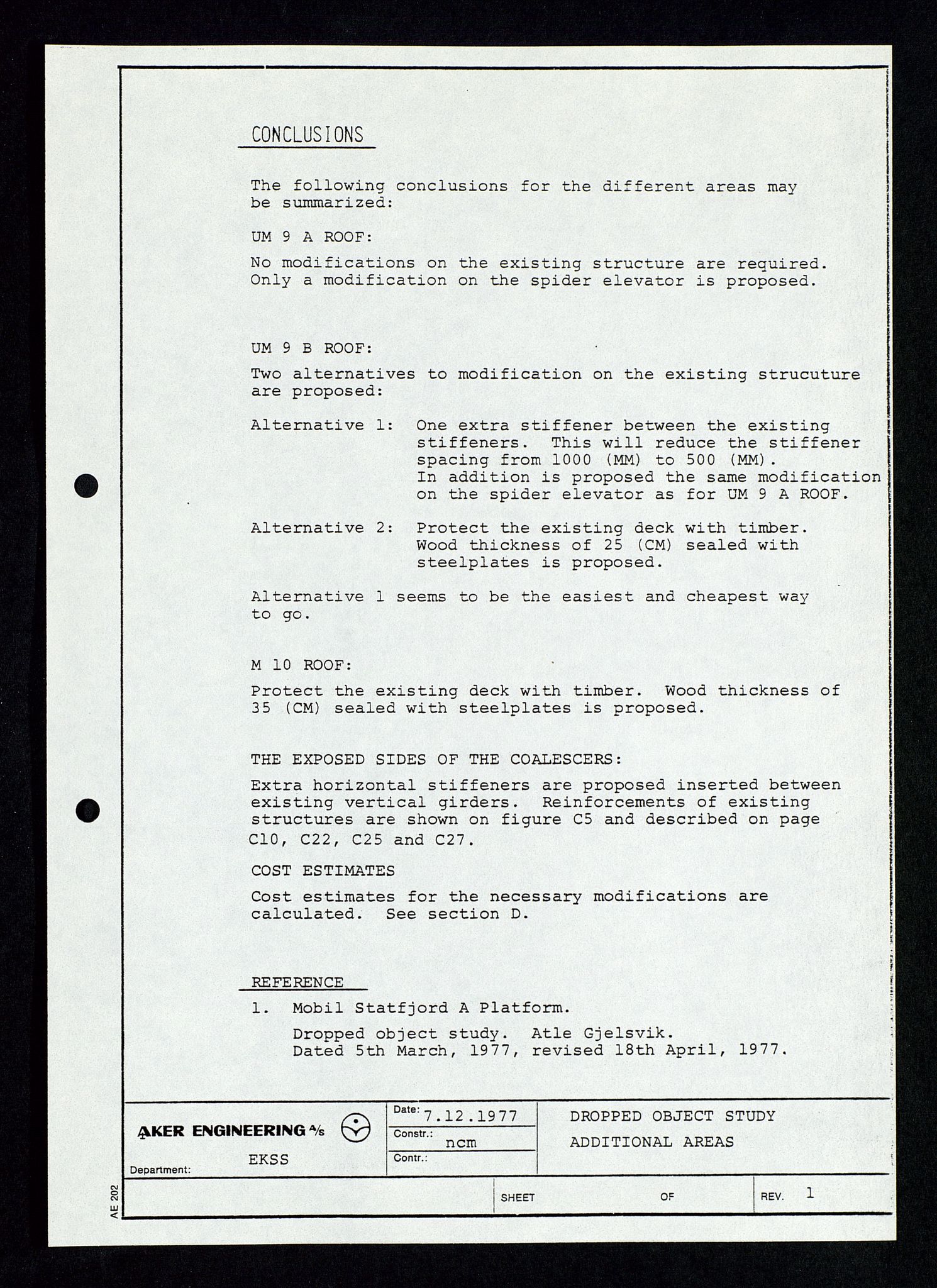 Pa 1339 - Statoil ASA, SAST/A-101656/0001/D/Dm/L0348: Gravitasjonsplattform betong, 1975-1978, p. 188